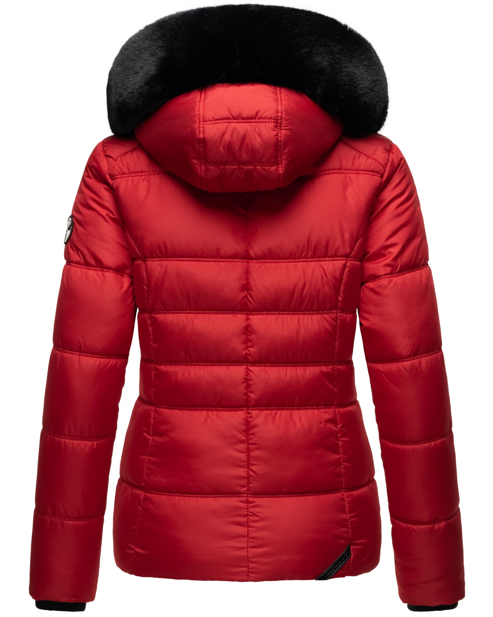 Marikoo Winterjacke »Loveleen«, mit Teddyfell und Kapuze