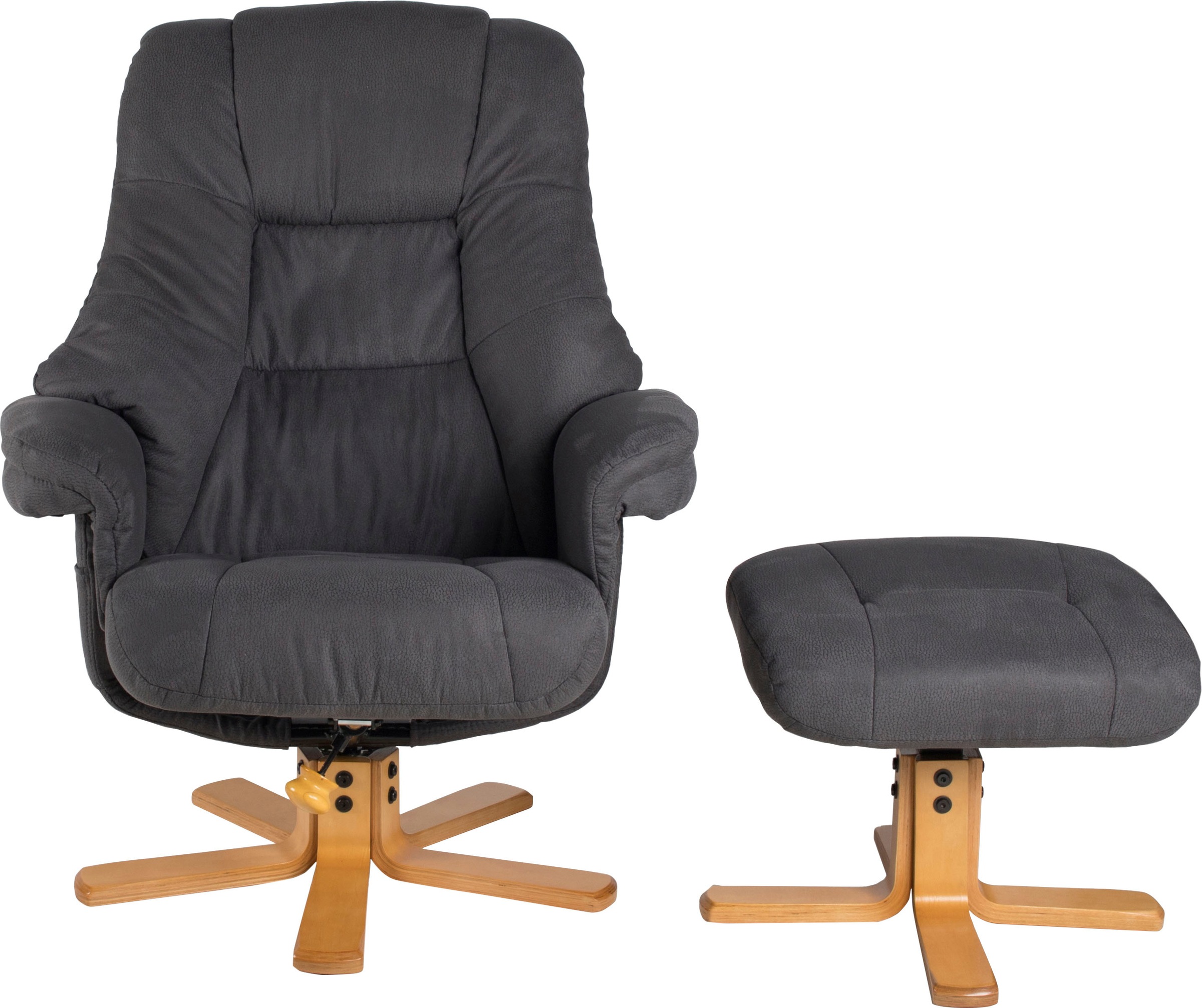 Duo Collection TV-Sessel "Bordeaux" mit Hocker und Relaxfunktion, 360 Grad günstig online kaufen