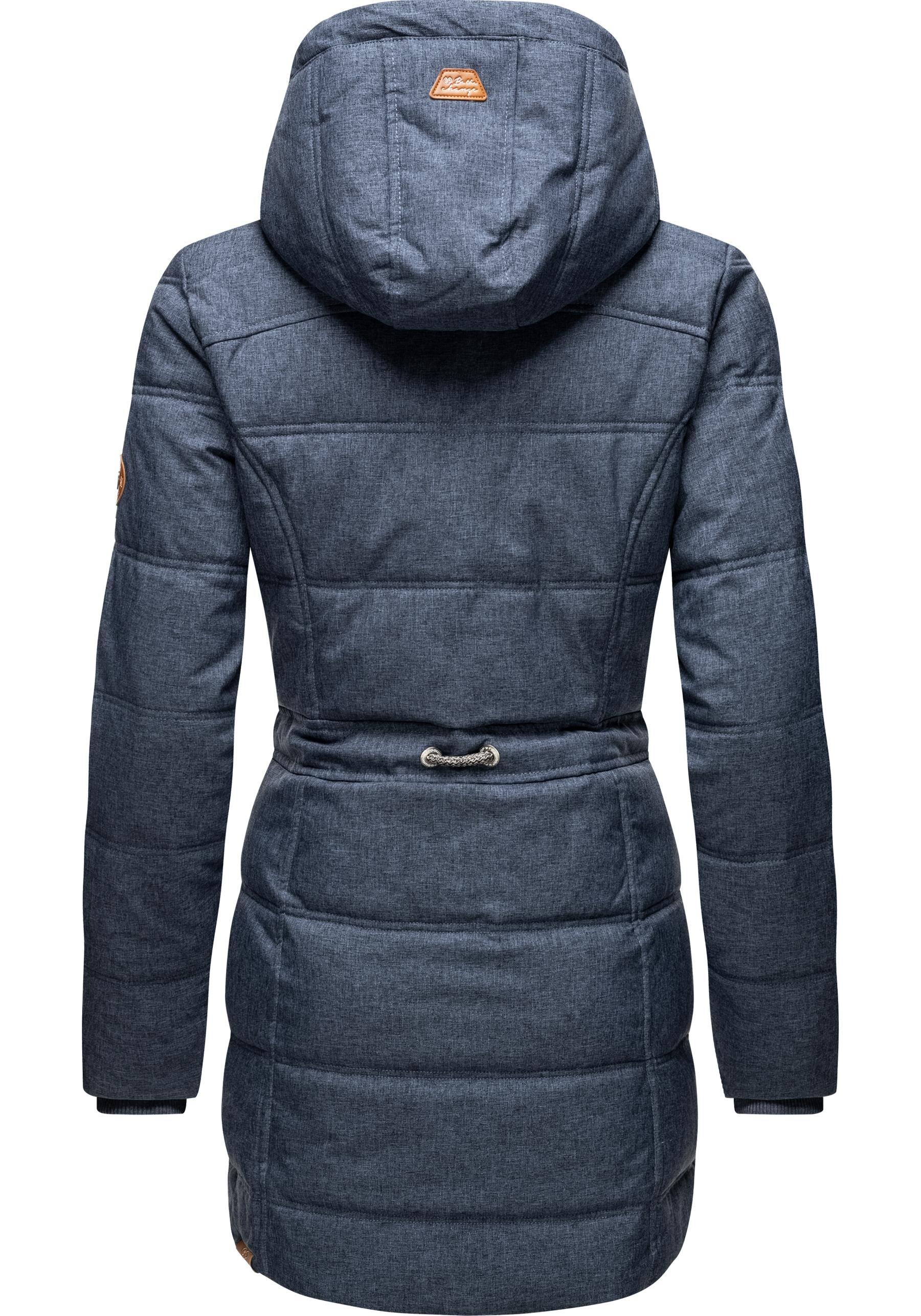 Ragwear Winterjacke »Ashani Puffy«, mit Kapuze, stylischer Winterparka mit gefütterter Kapuze
