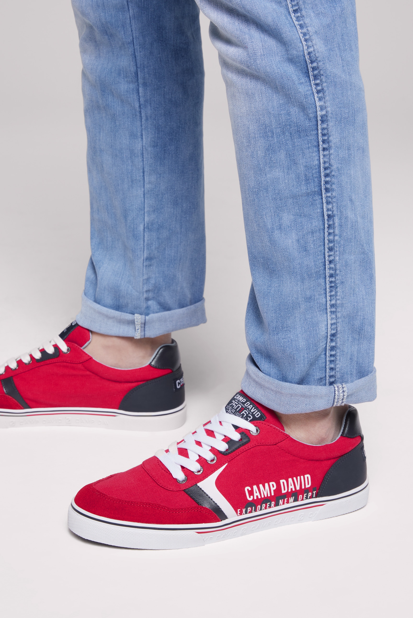 CAMP DAVID Sneaker, mit | BAUR Einstieg bestellen gepolstertem
