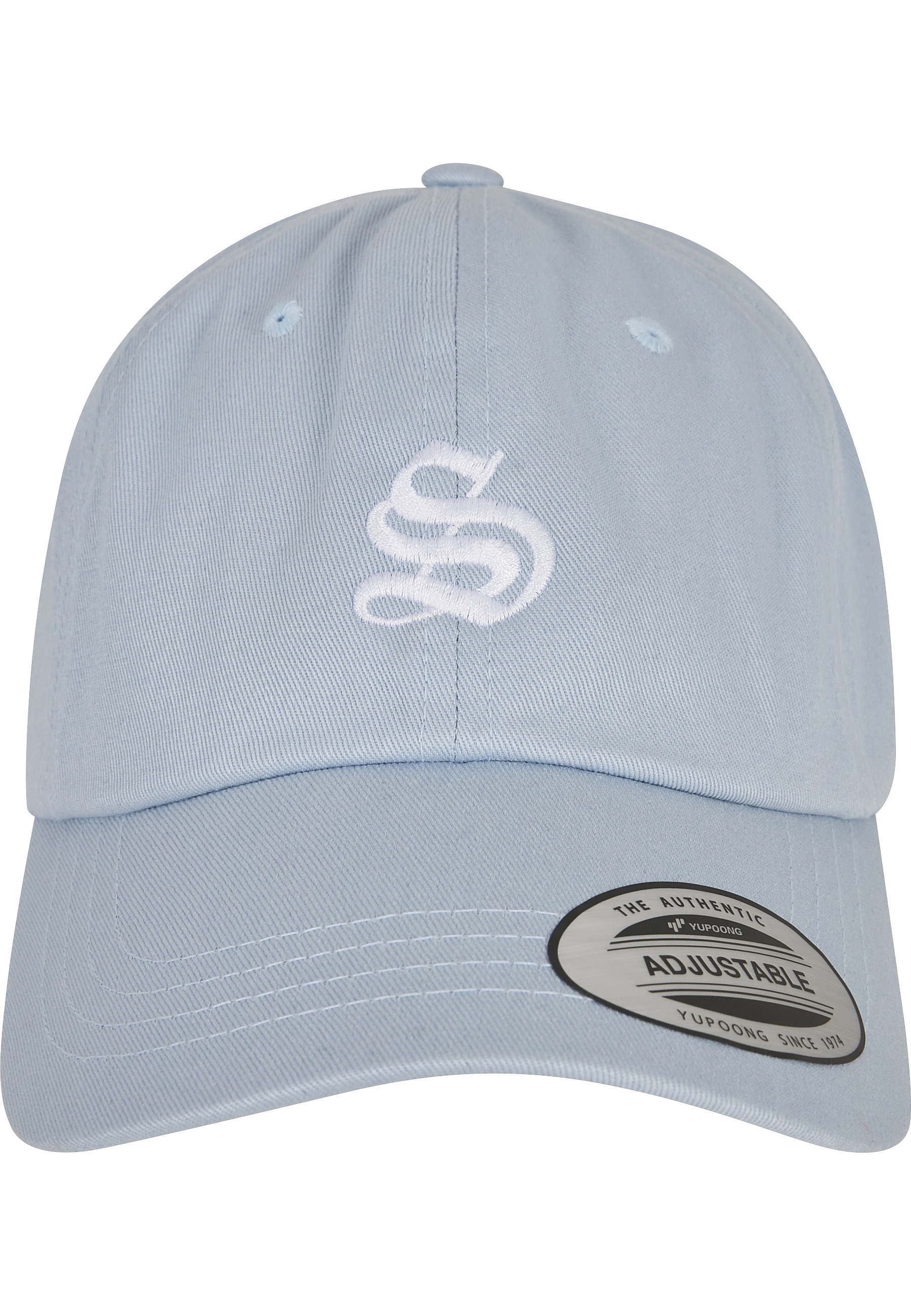 MisterTee Snapback Cap "MisterTee Unisex Letter Lightblue Low Profile Cap"