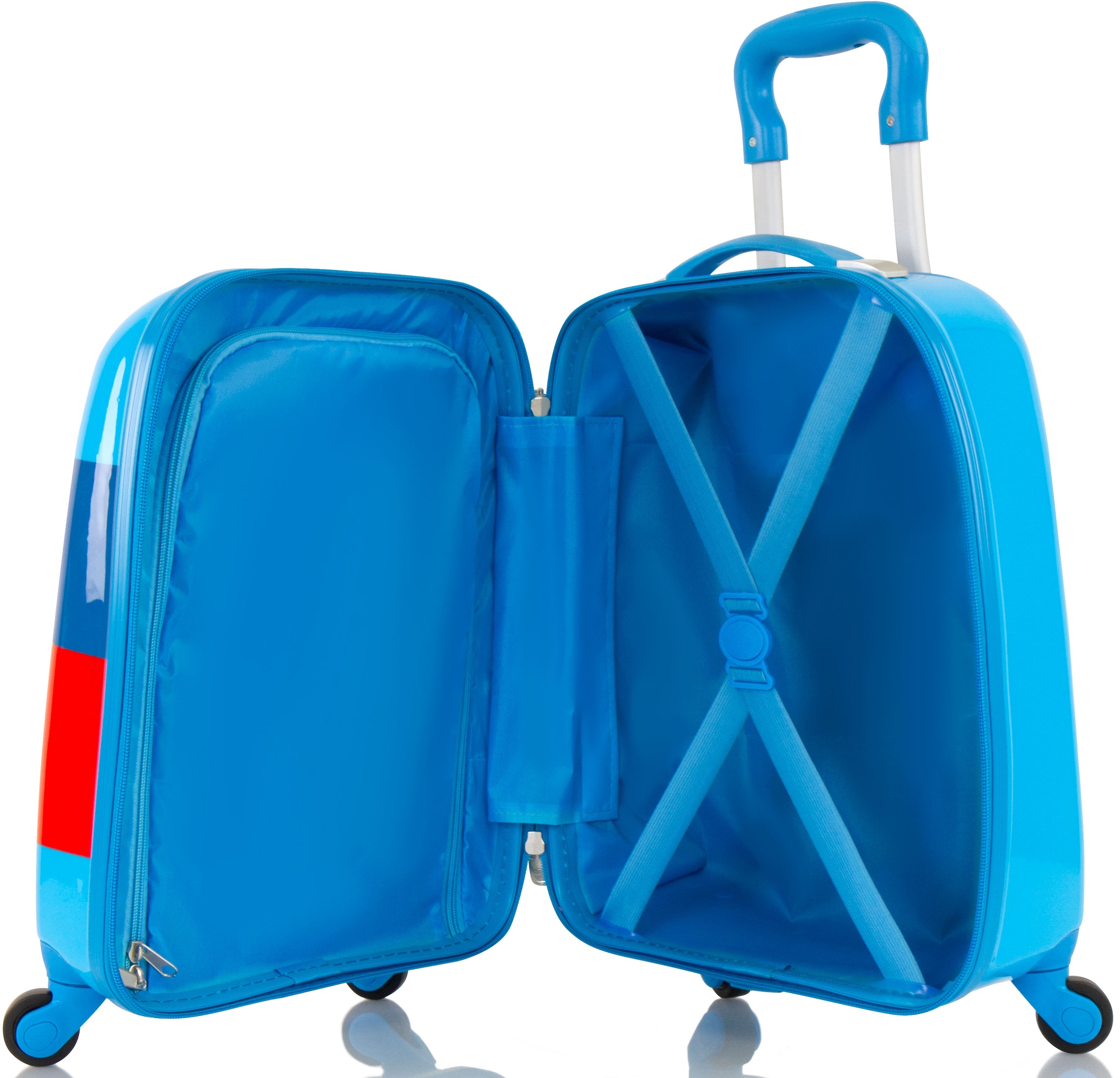 Heys Kinderkoffer »Paw Patrol, Blau«, 4 Rollen, Kindertrolley Handgepäck-Koffer Kinderreisegepäck