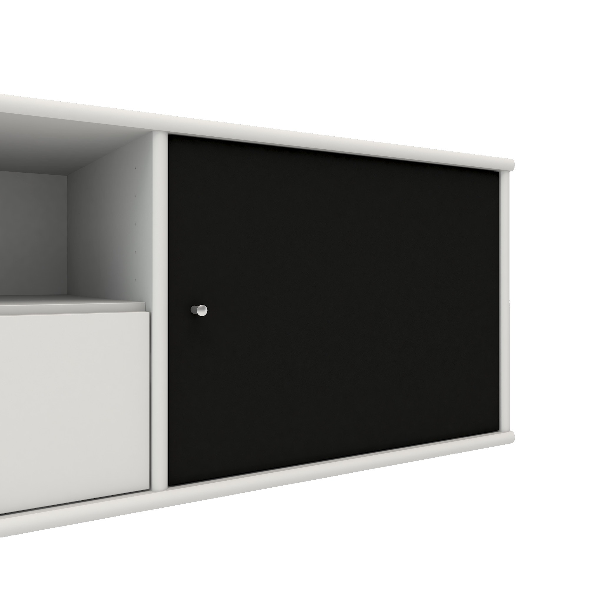 Hammel Furniture TV-Board »Mistral Fernsehschrank, Medienmöbel, Hängend,«, Türen mit Akustikstoff, Schublade, Lowboard, B: 161,5 cm