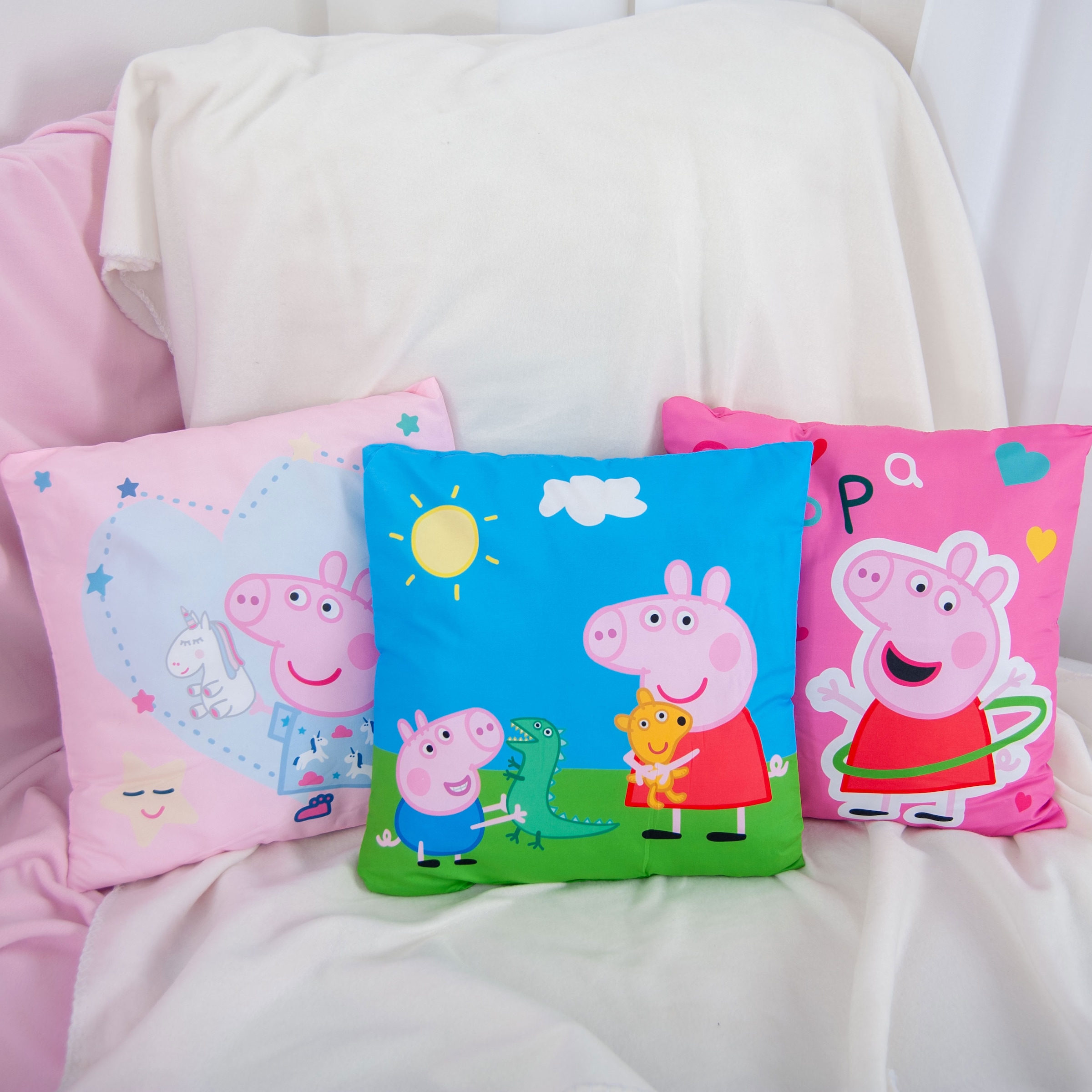 Peppa Pig Dekokissen "Peppa Pig", hochfarbig bedruckt