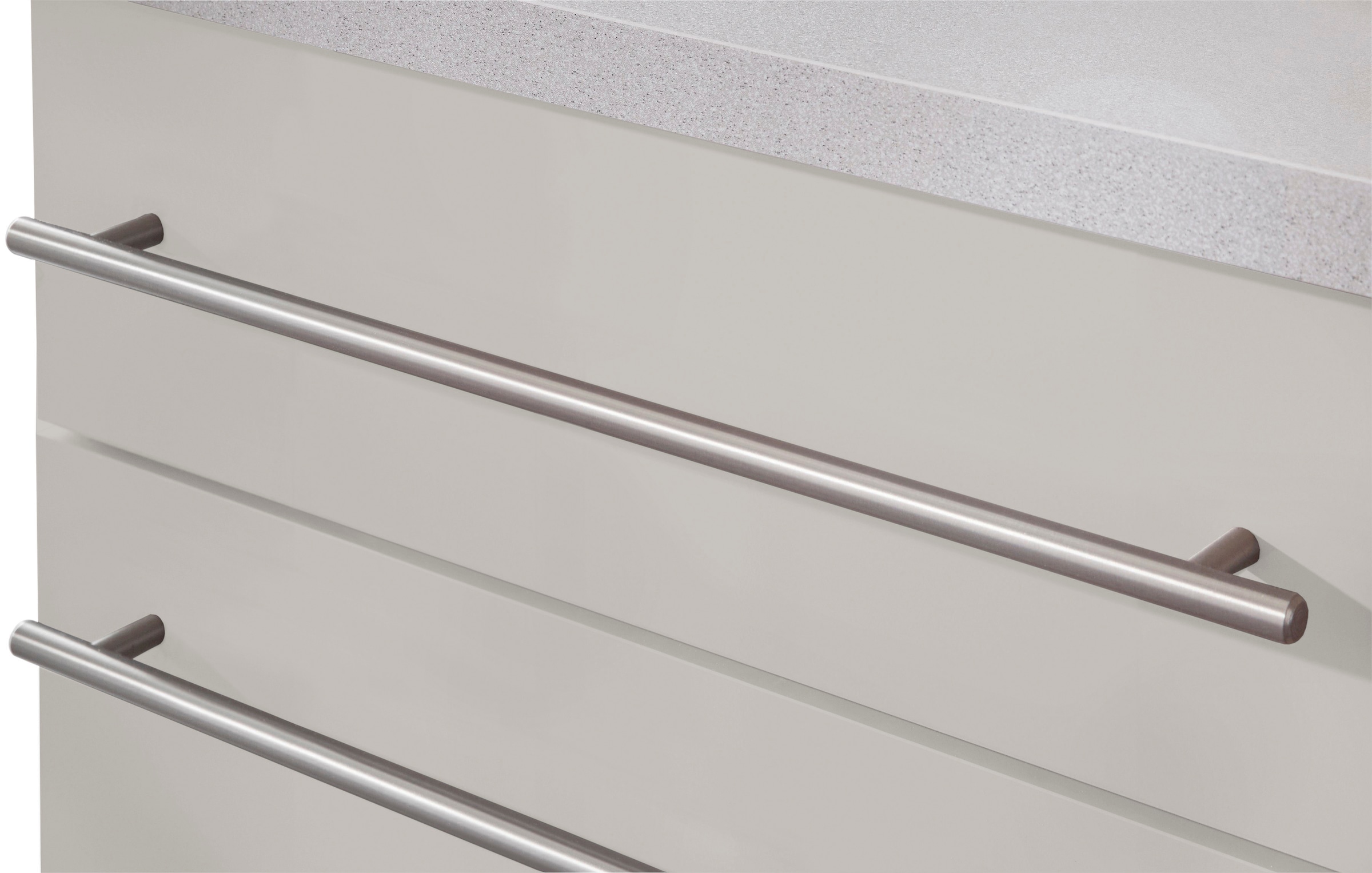 wiho Küchen Küchenzeile »Chicago« mit E-Geräten, Breite 220 cm