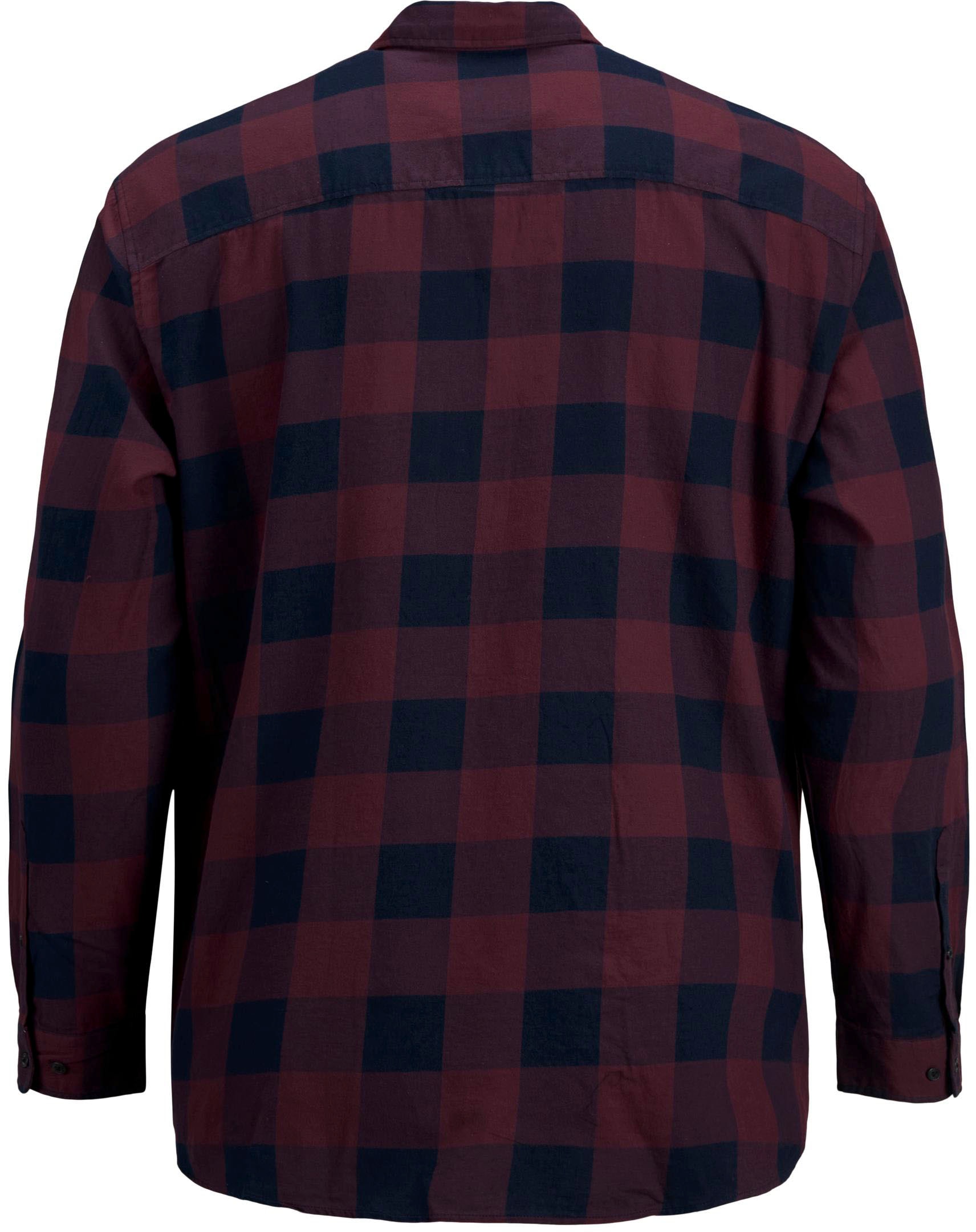 Jack & Jones PlusSize Karohemd »GINGHAM TWILL SHIRT«, Bis Größe 6XL