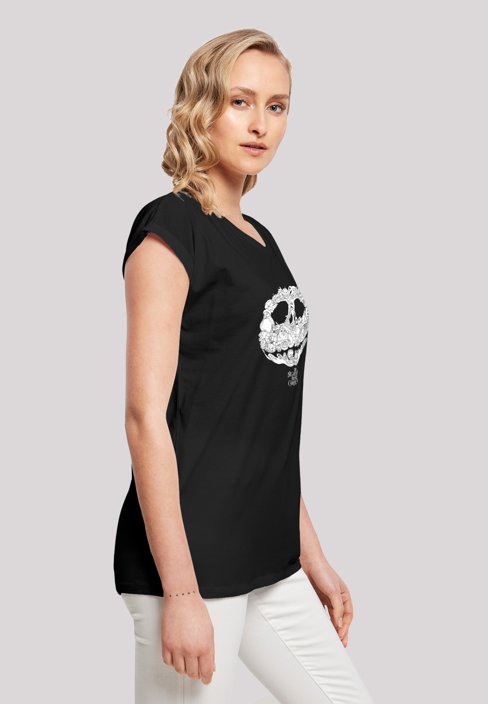 F4NT4STIC T-Shirt »Disney Jack Skellington«, Print