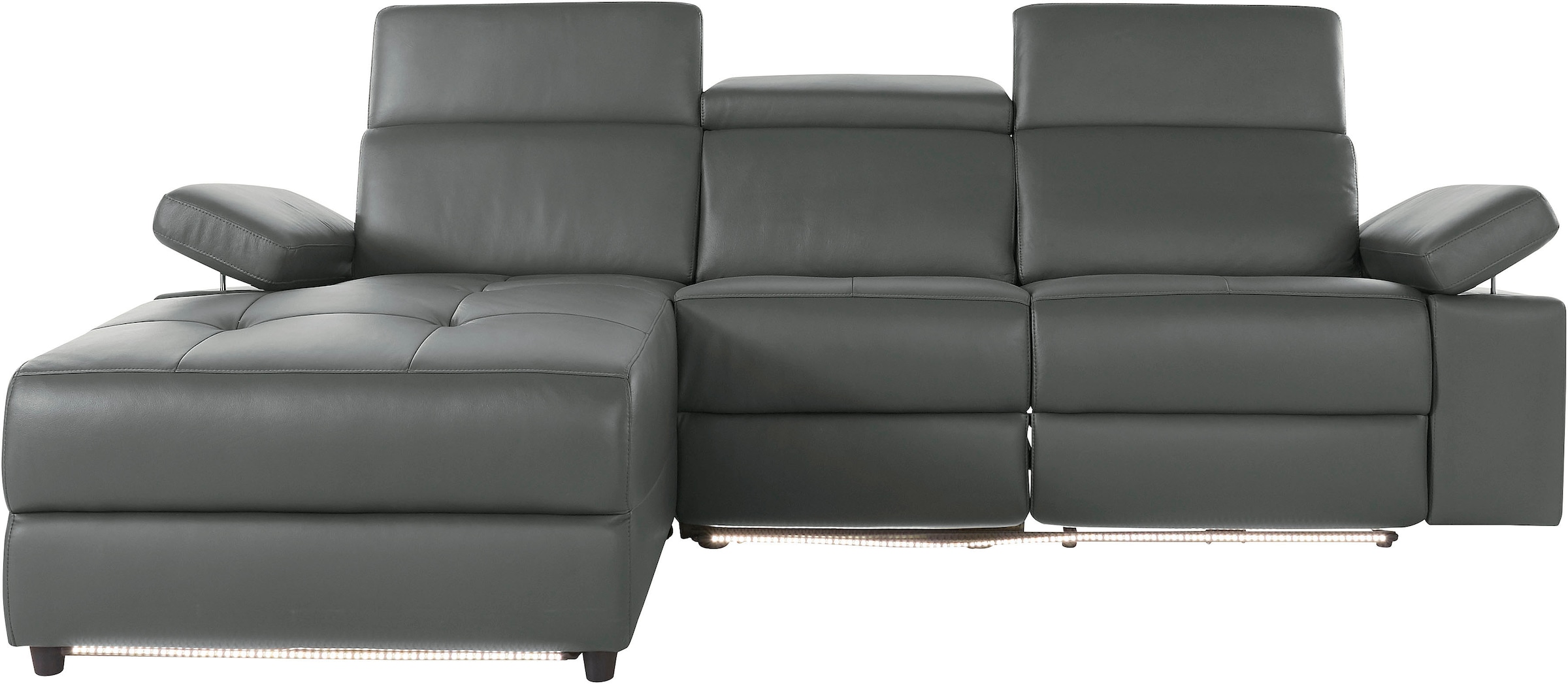 Home affaire Ecksofa "Kilado, L-Form," mit Relaxfunktion, verstellbarer Arm günstig online kaufen