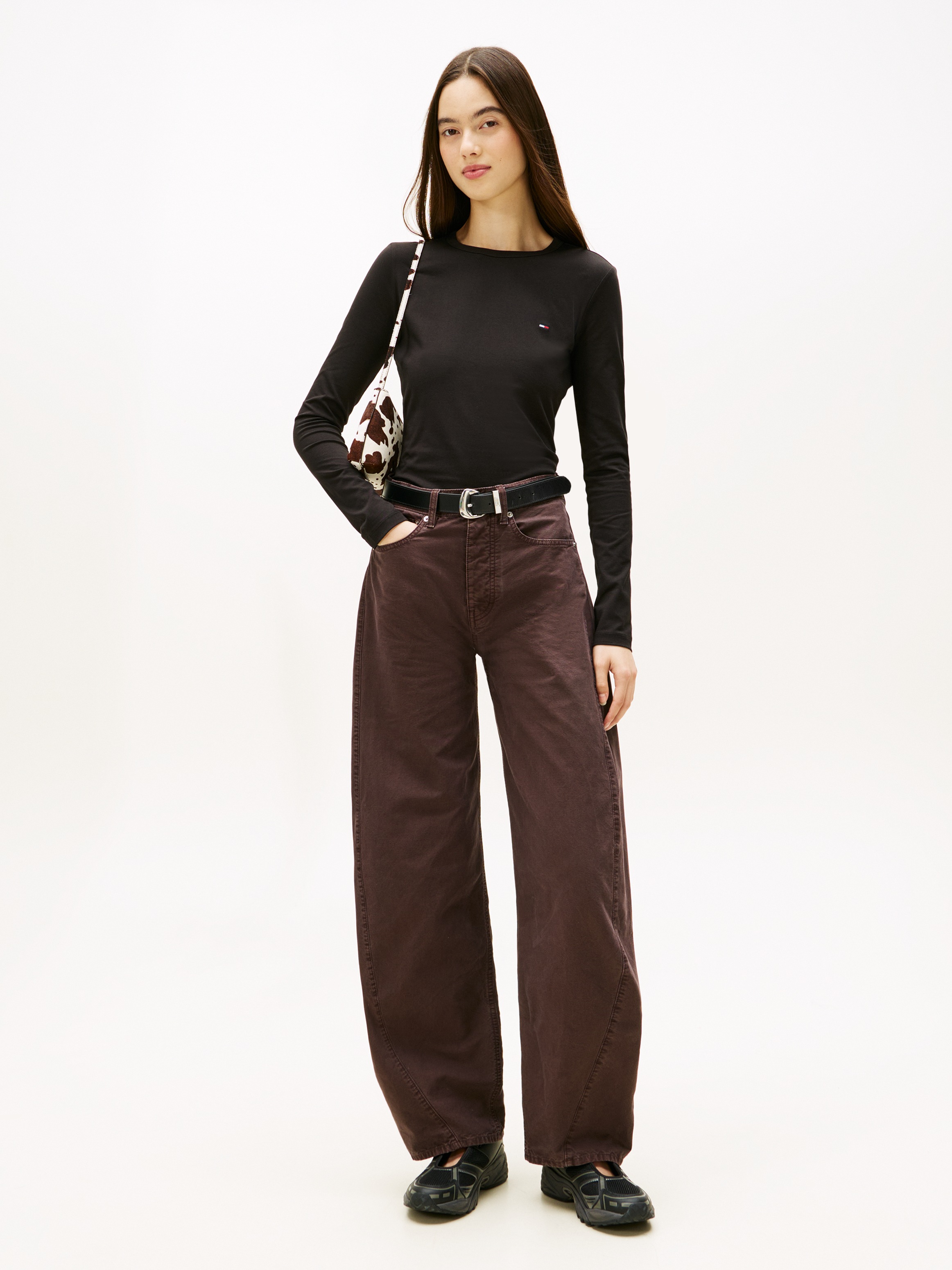 Thumbnail - Tommy Jeans Langarmshirt "TJW SLIM JERSEY LS TEE"