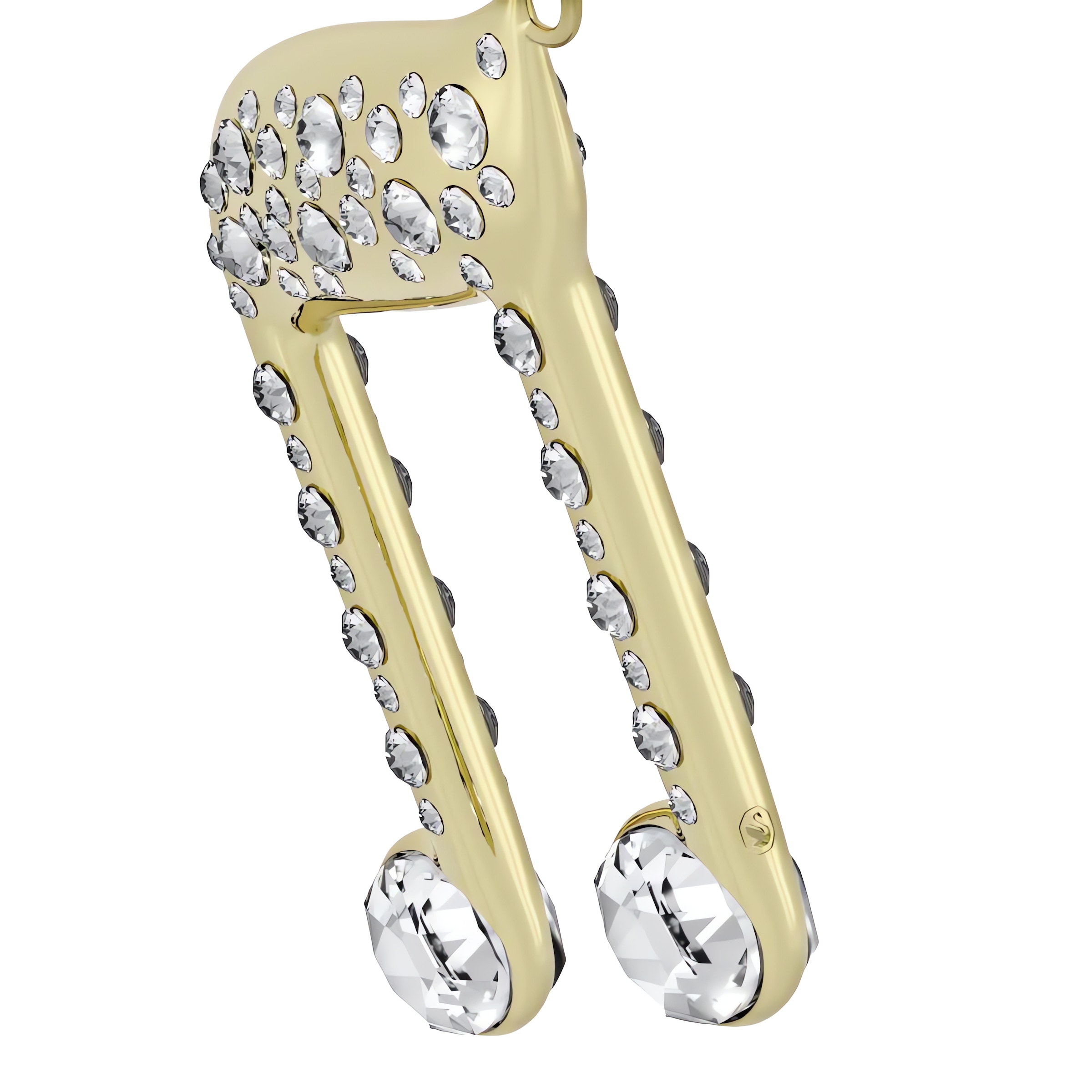 Swarovski Dekohänger »Kristallfigur Sammelfigur Musiknoten Ornament«, (1 St.), Swarovski® Kristall
