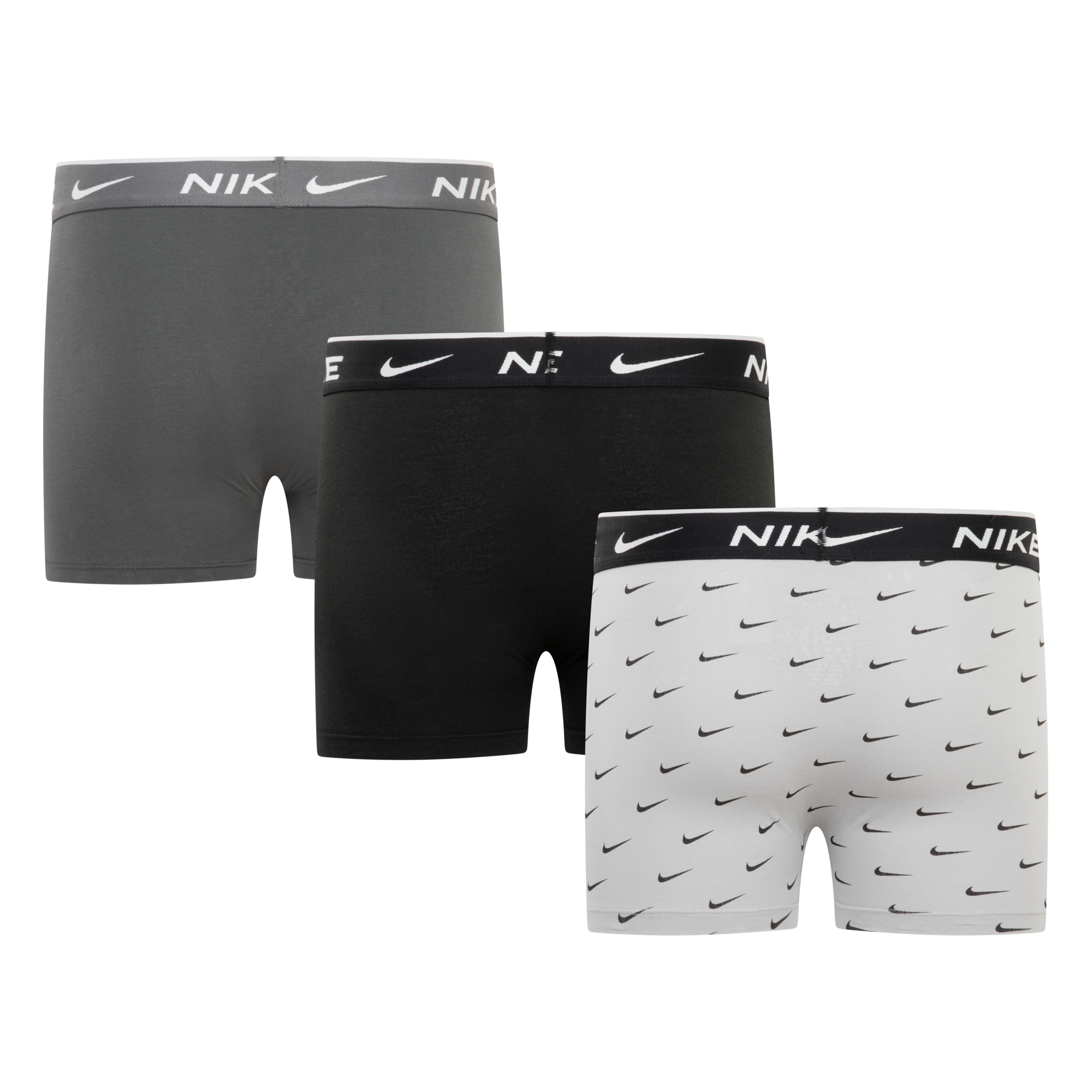 Nike Sportswear Boxershorts »NHB PRINT E DAY CT STRCH 3P« 3 Stk. für Jugendliche, mit Elasthan-Anteil, aus Baumwolle, Dreierpack