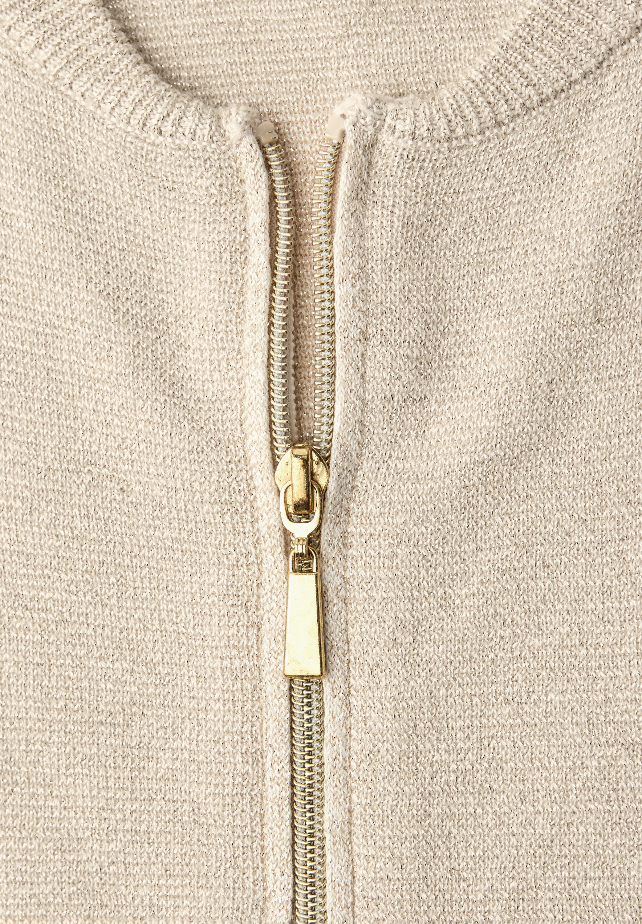 STREET ONE Cardigan mit Materialmix