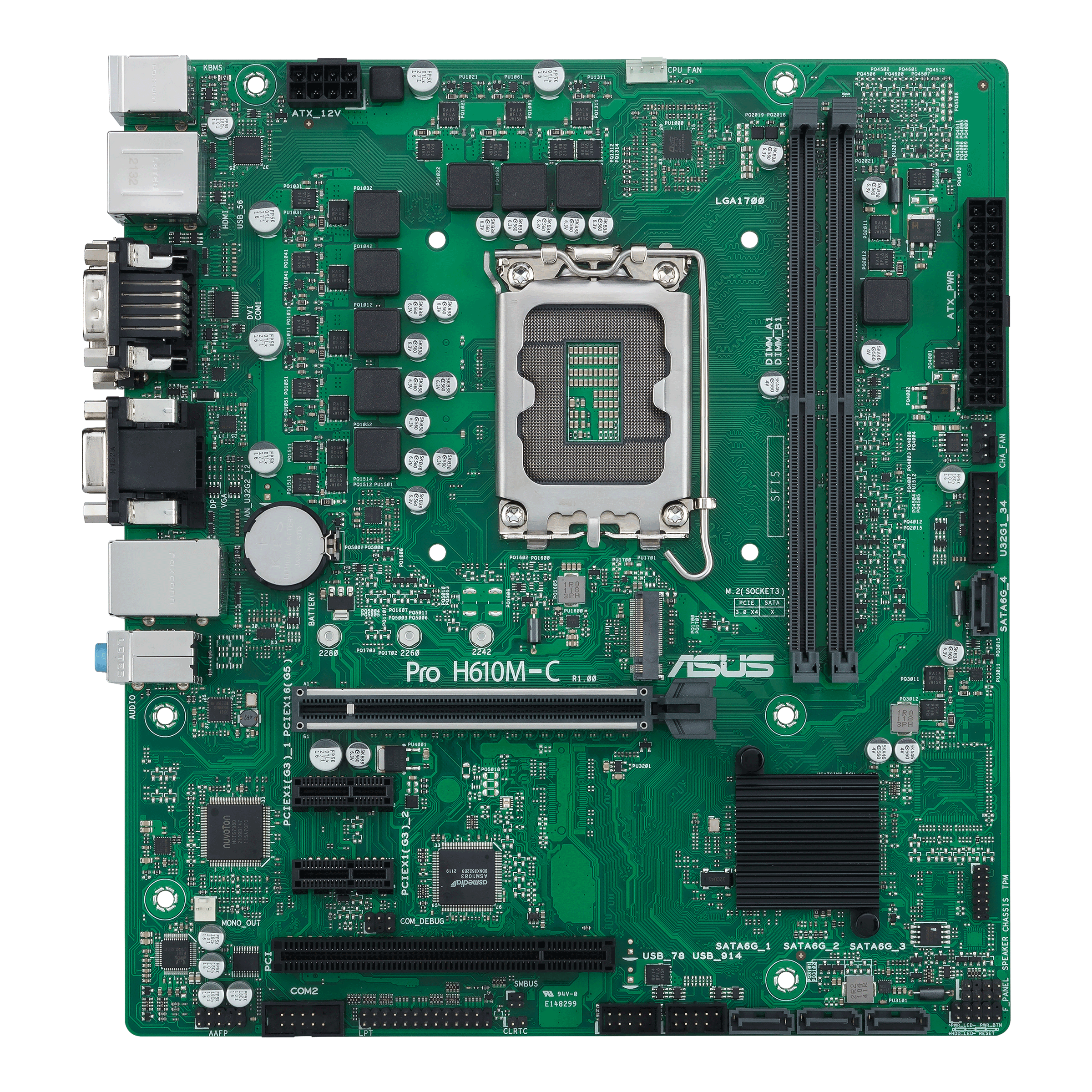 Asus Mainboard »PRO H610M-C-CSM«