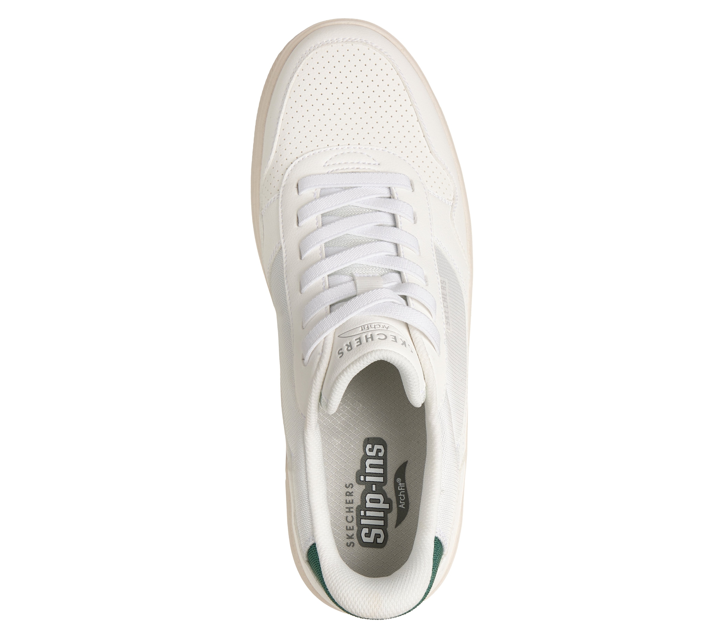 Skechers Slip-On Sneaker »ARCH FIT COURT BREAK«  Schnürschuh, Freizeitschuh mit Handsfree Slip-Ins Technologie
