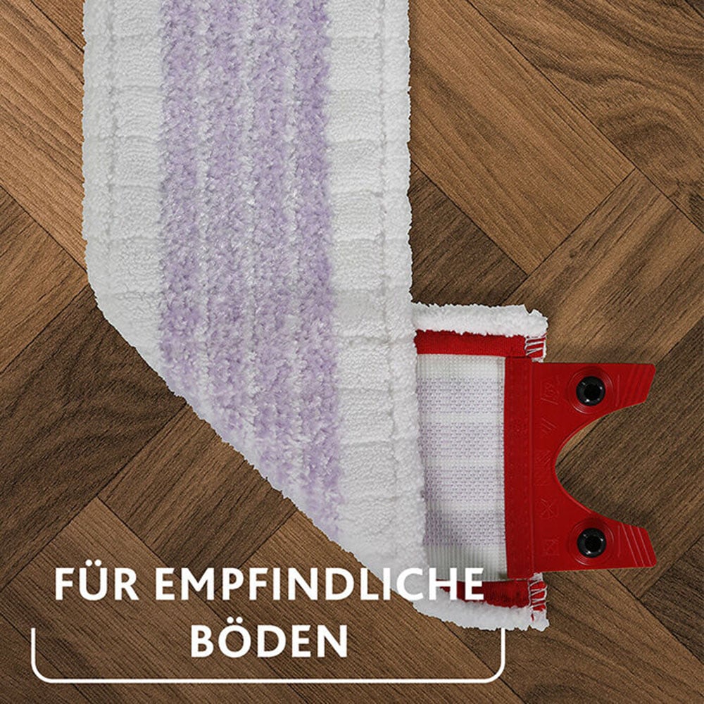 Vileda Wischbezug »Vileda ULTRAMAX Care Ersatzbezug«, Mikrofaser, 14 cm, (1 St.), aus 100% recycelten Mikrofasern
