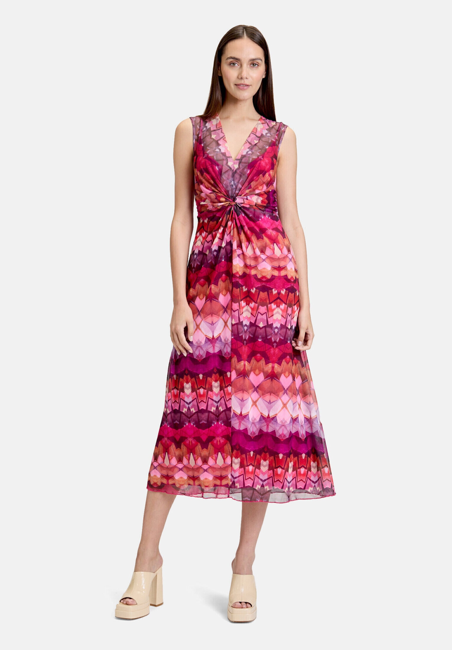 Cartoon Midikleid »Damen ohne Arm« Ohne Tasche