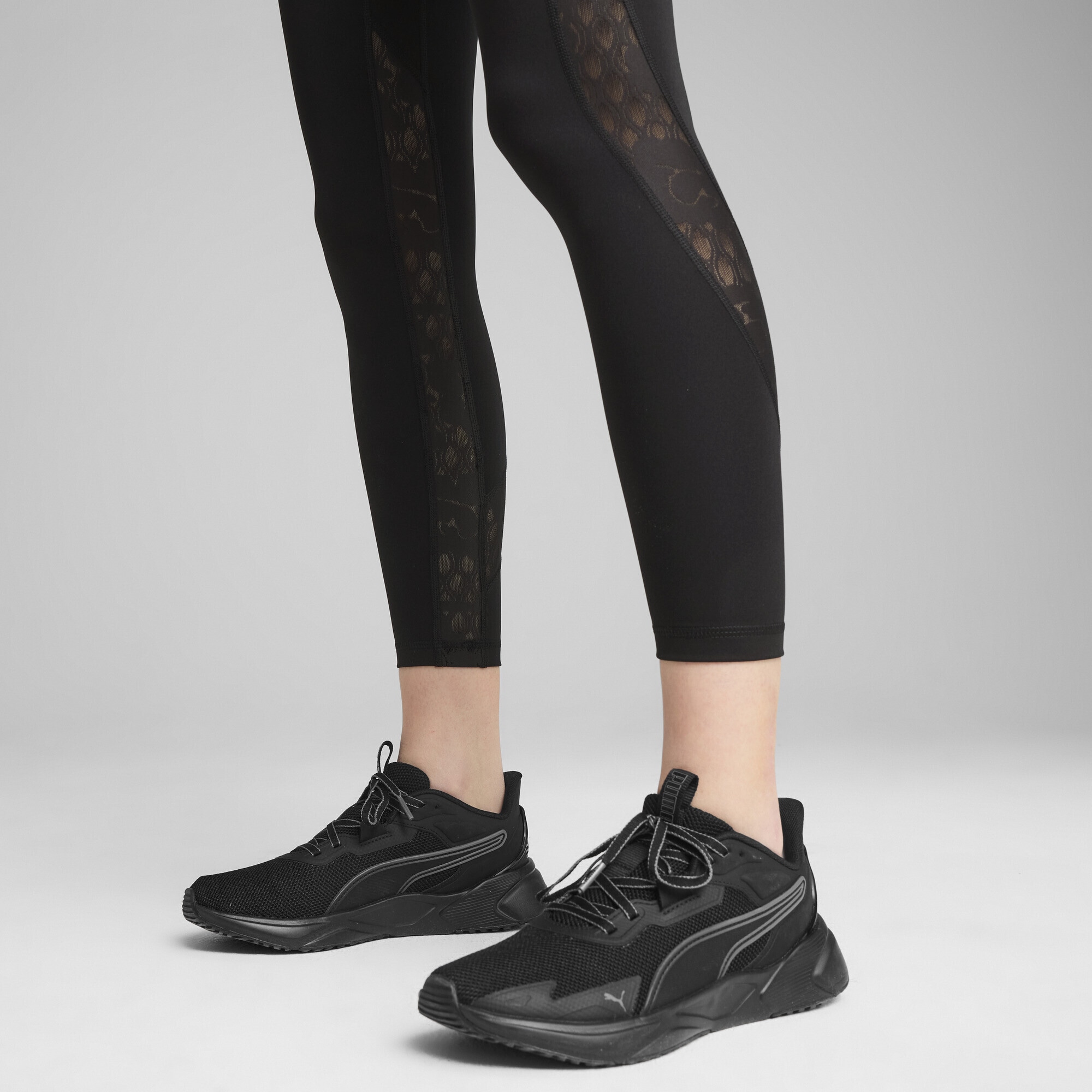 PUMA Trainingstights »LACE Hochgeschnittene 7/8-Leggings Damen«