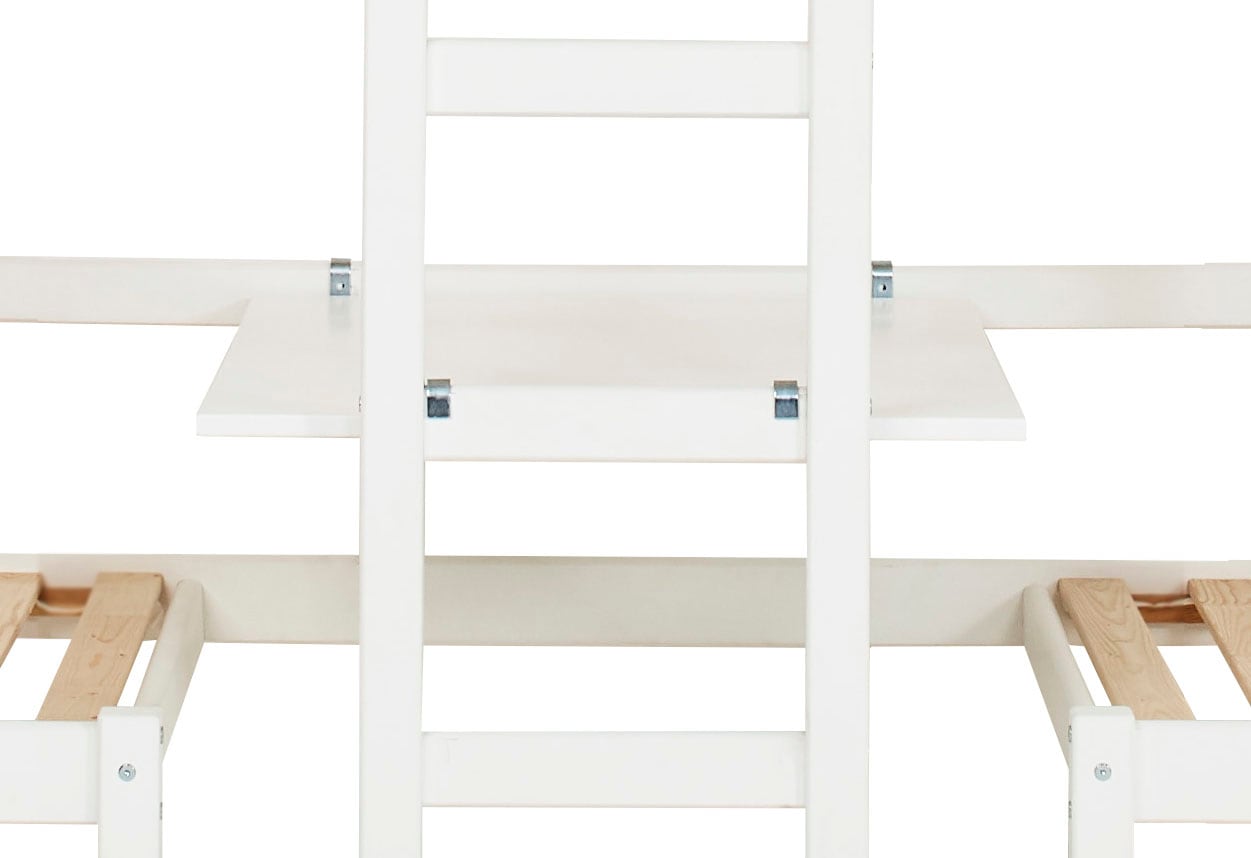 Hoppekids Hochbett »ECO Dream, Kinderbett mit Funktion - Praktisch & flexibel« Unteres Bett nutzbar als Bett oder Sitzgruppe. 90x200