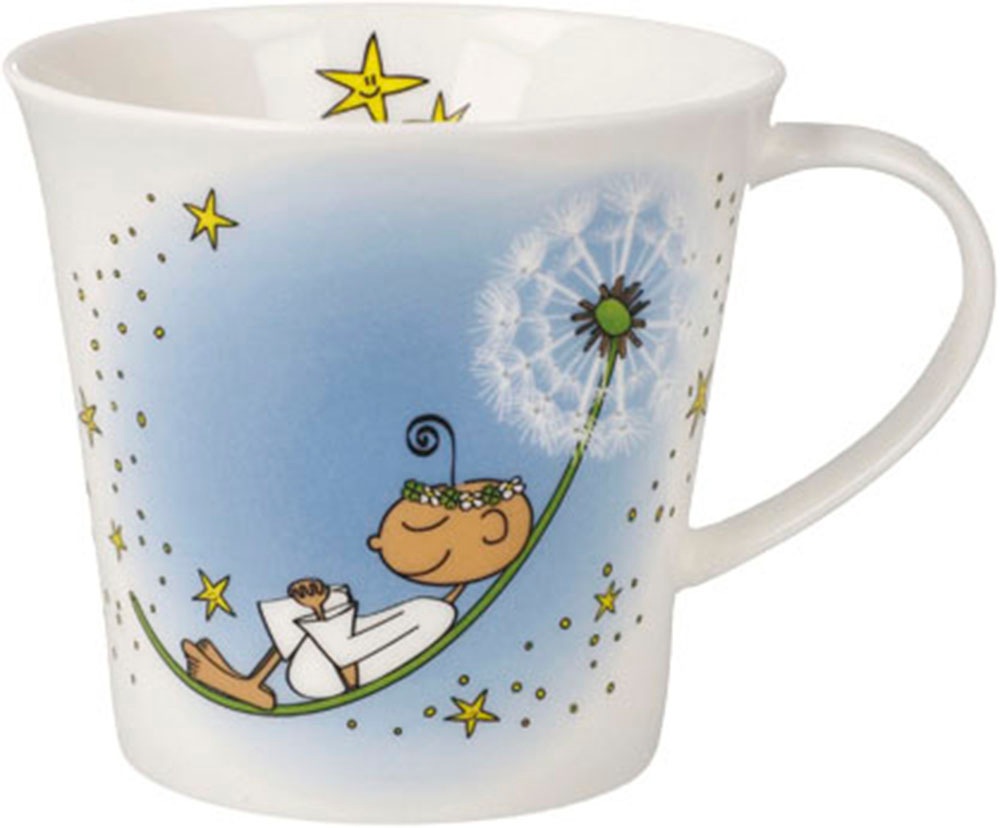 Goebel Tasse "Der Kleine Yogi - Kleine Traumpause" Füllmenge 0,35l