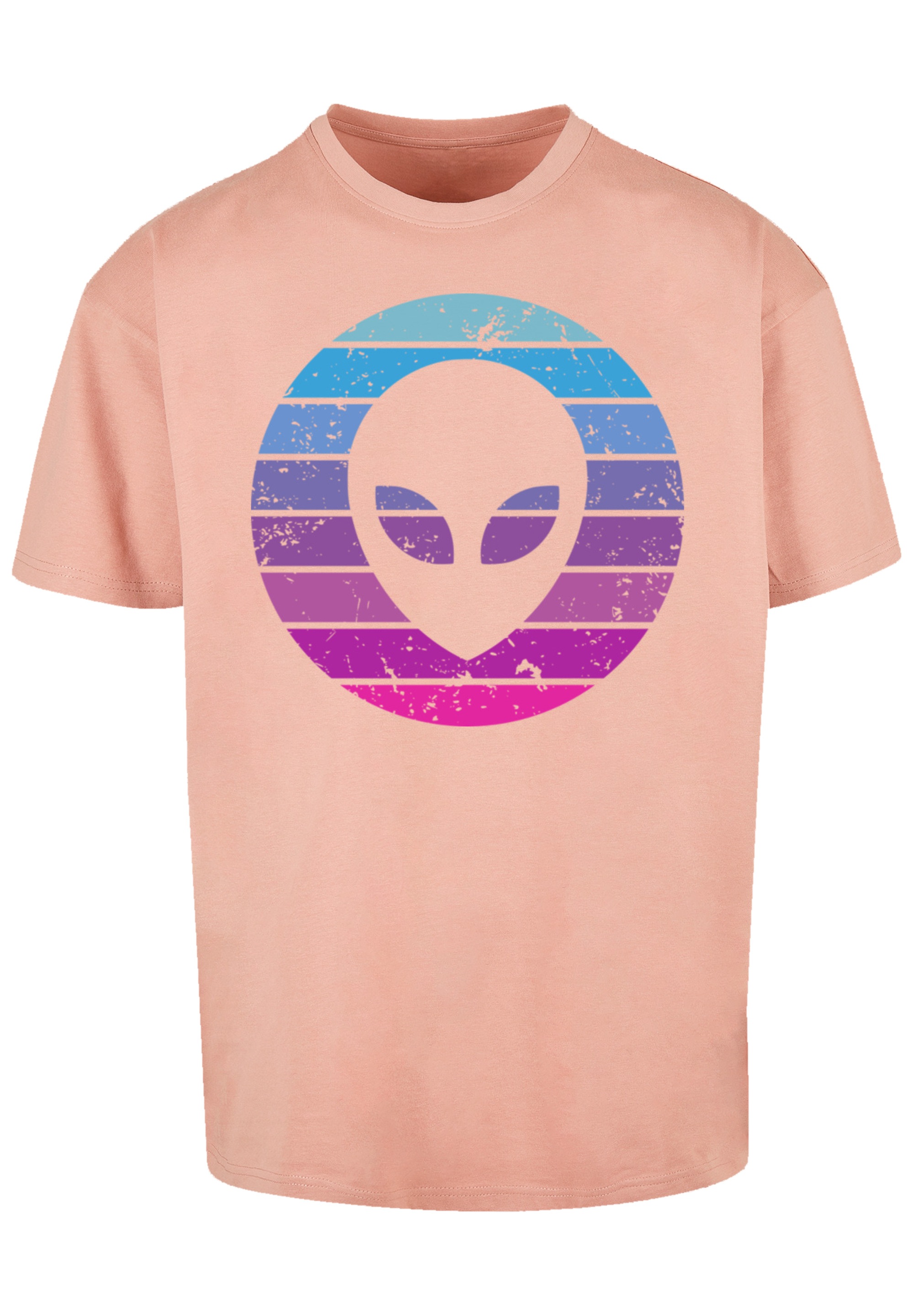 F4NT4STIC T-Shirt »Alien Kopf«, Premium Qualität
