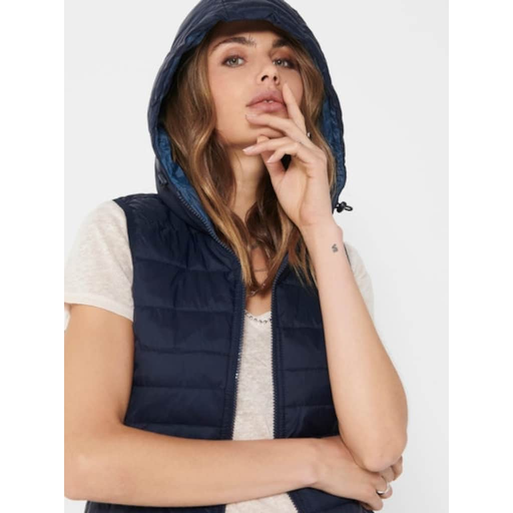 ONLY Steppweste »ONLNEWTAHOE HOOD WAISTCOAT OTW NOOS«