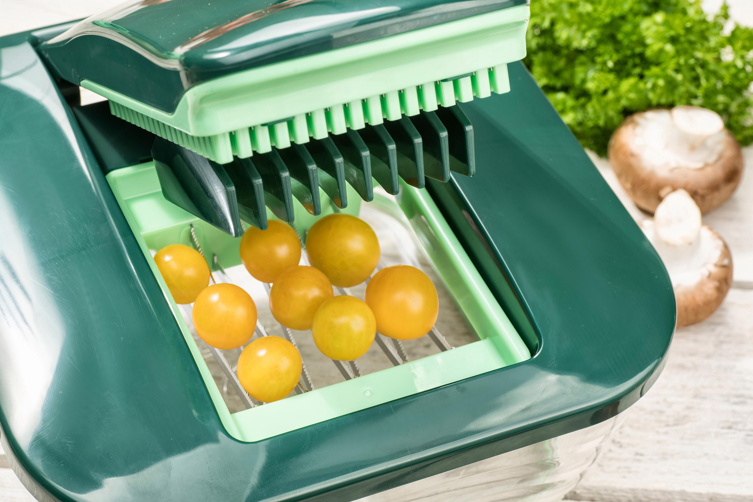 Genius Zerkleinerer »Nicer Dicer Chef«, 3300 ml Kunststoff-Auffangbehälter, 15-teilig