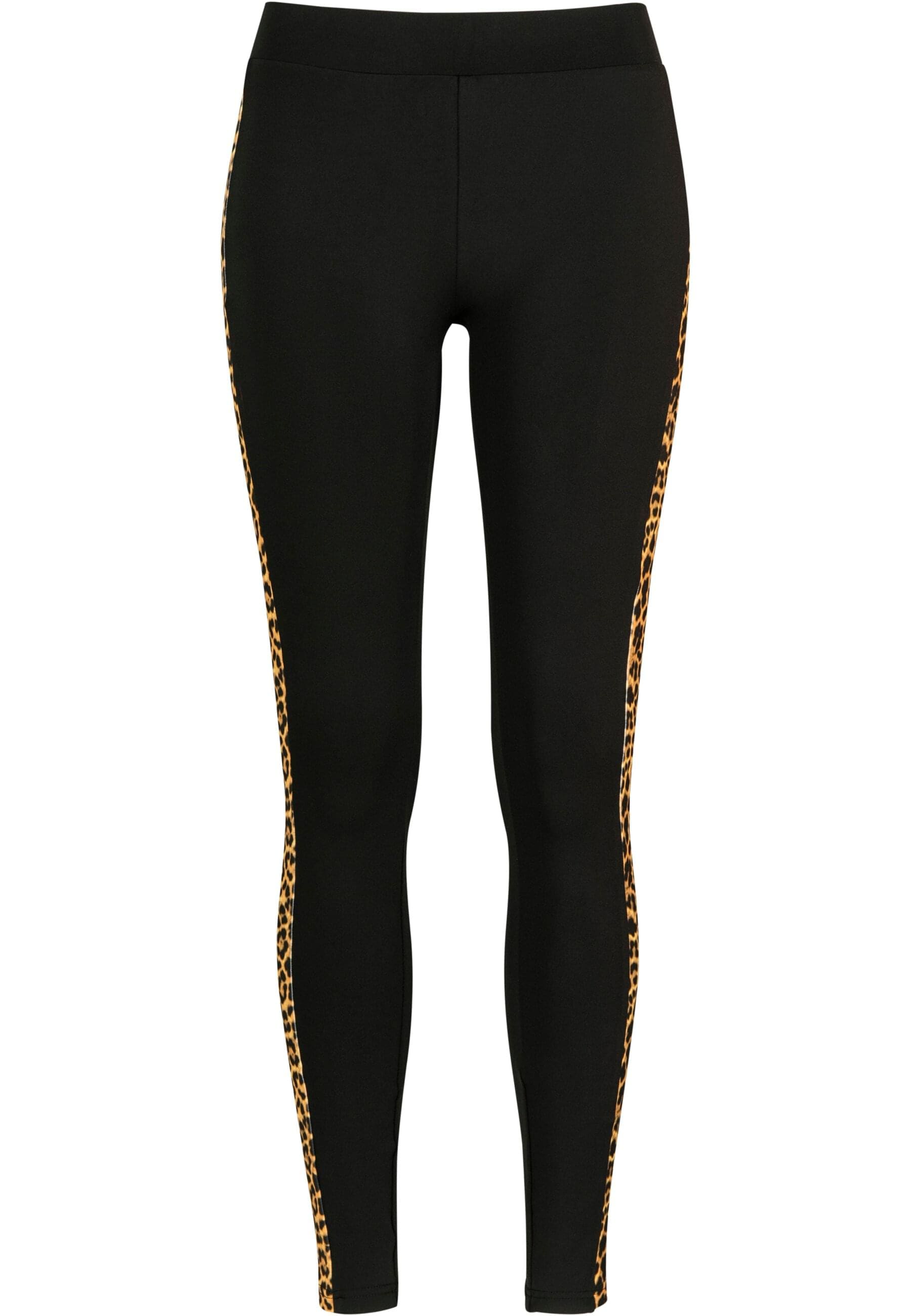 URBAN CLASSICS Leggings "Urban Classics Damen Ladies Side Striped Pattern Leggings", (1 tlg.)