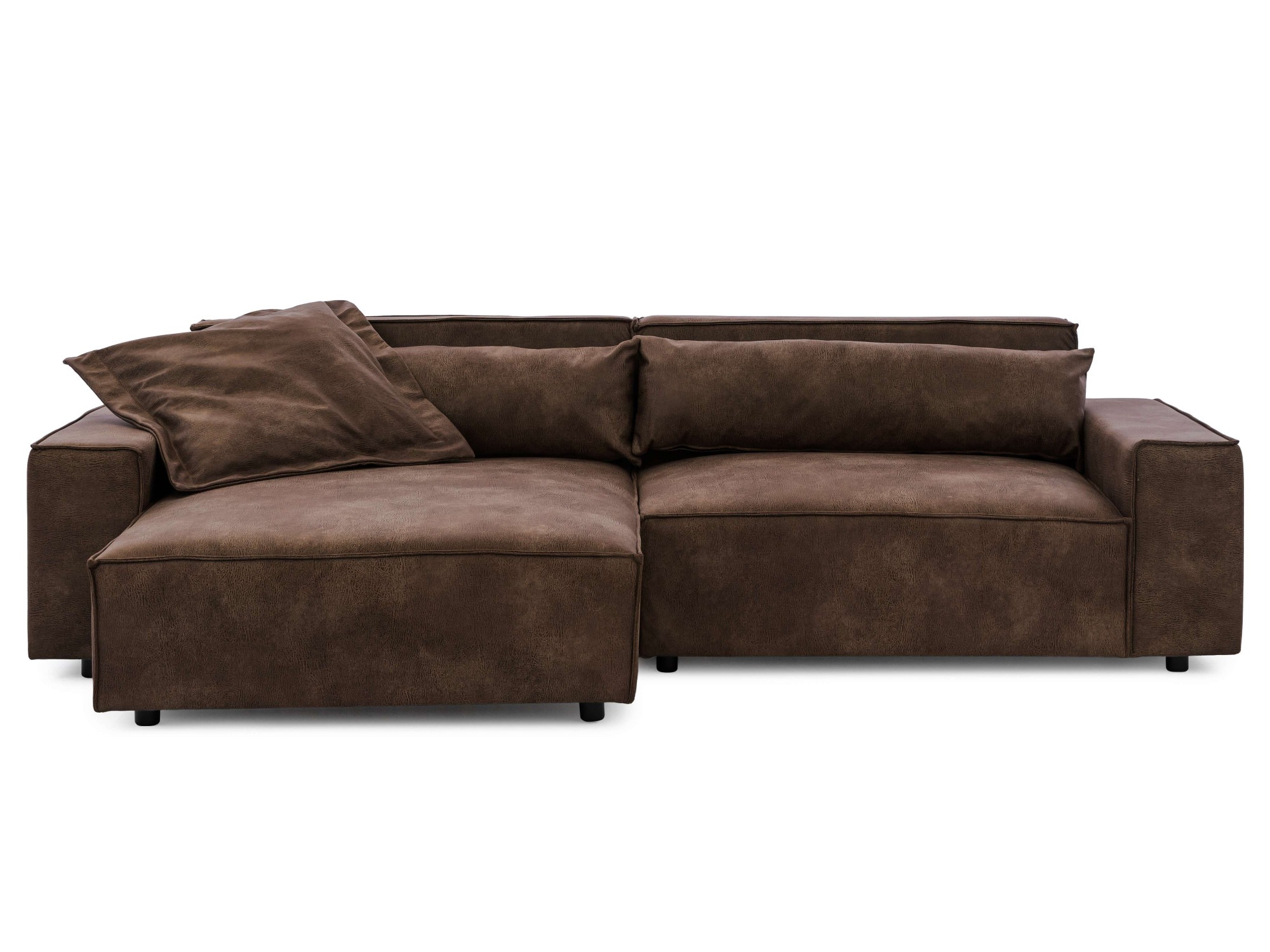 OTTO home Ecksofa "KINLEE Design-Sofa mit Recamiere rechts/links, Maße B/T/ günstig online kaufen