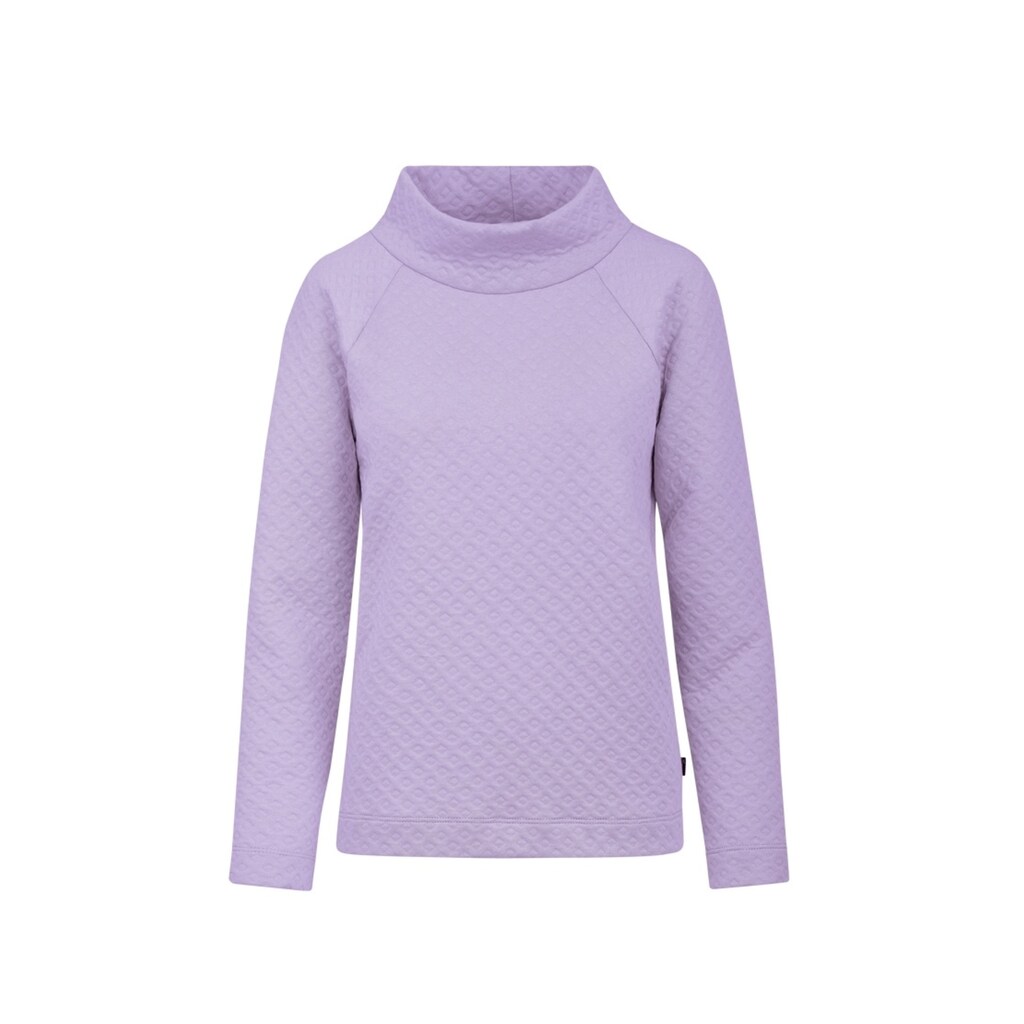 Trigema Sweatshirt »TRIGEMA Sweatshirt in Jacquard-Strick-Qualität«