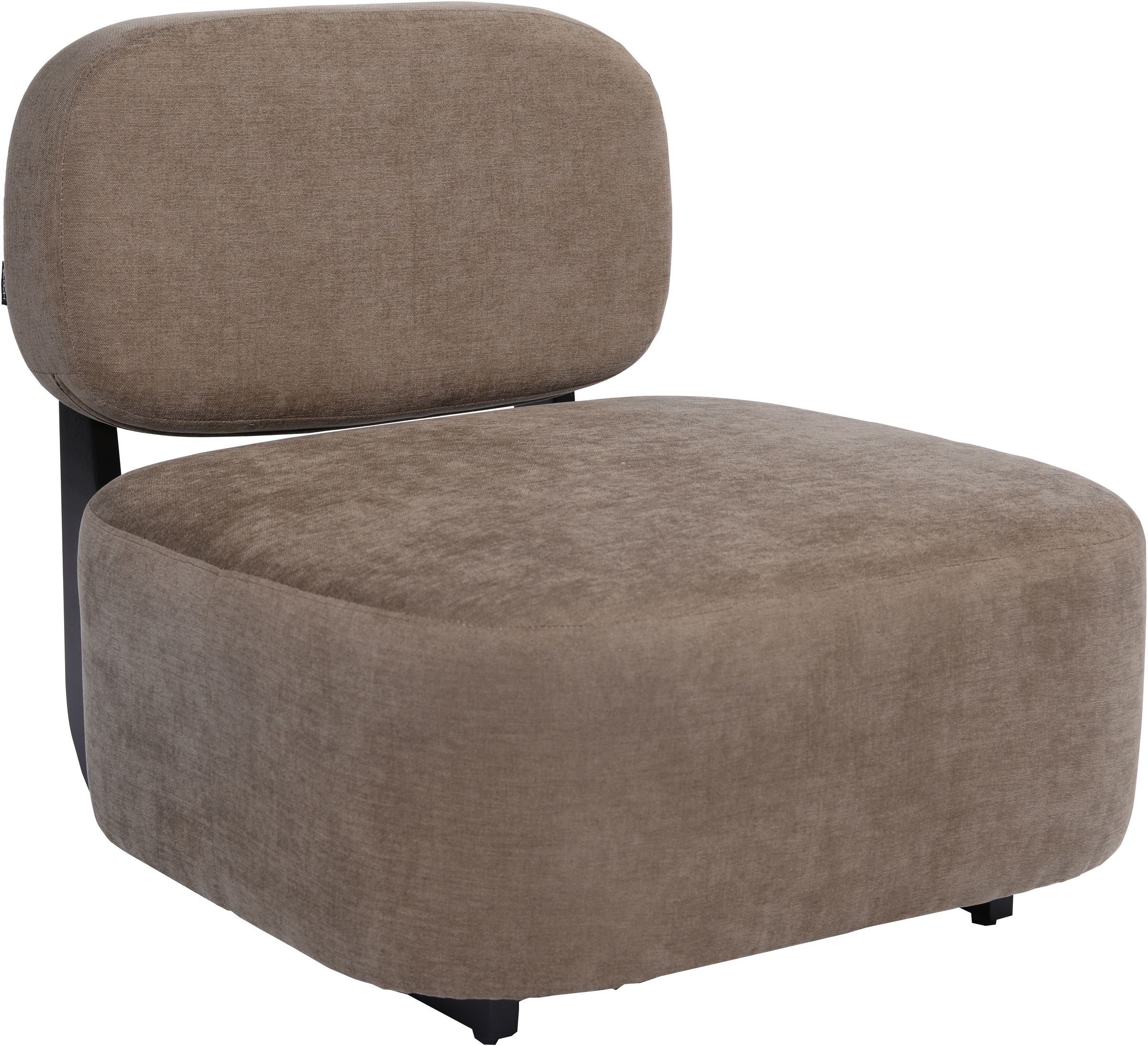 Home affaire Loungesessel "LIORAN Designsessel mit filigranem Holzgestell" günstig online kaufen