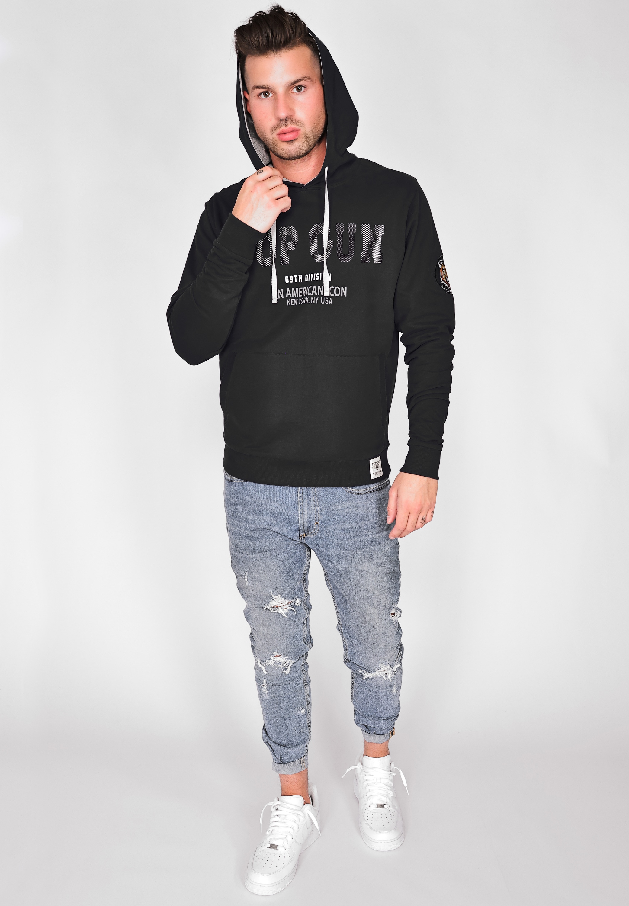 TOP GUN Kapuzenpullover »TG20213008«
