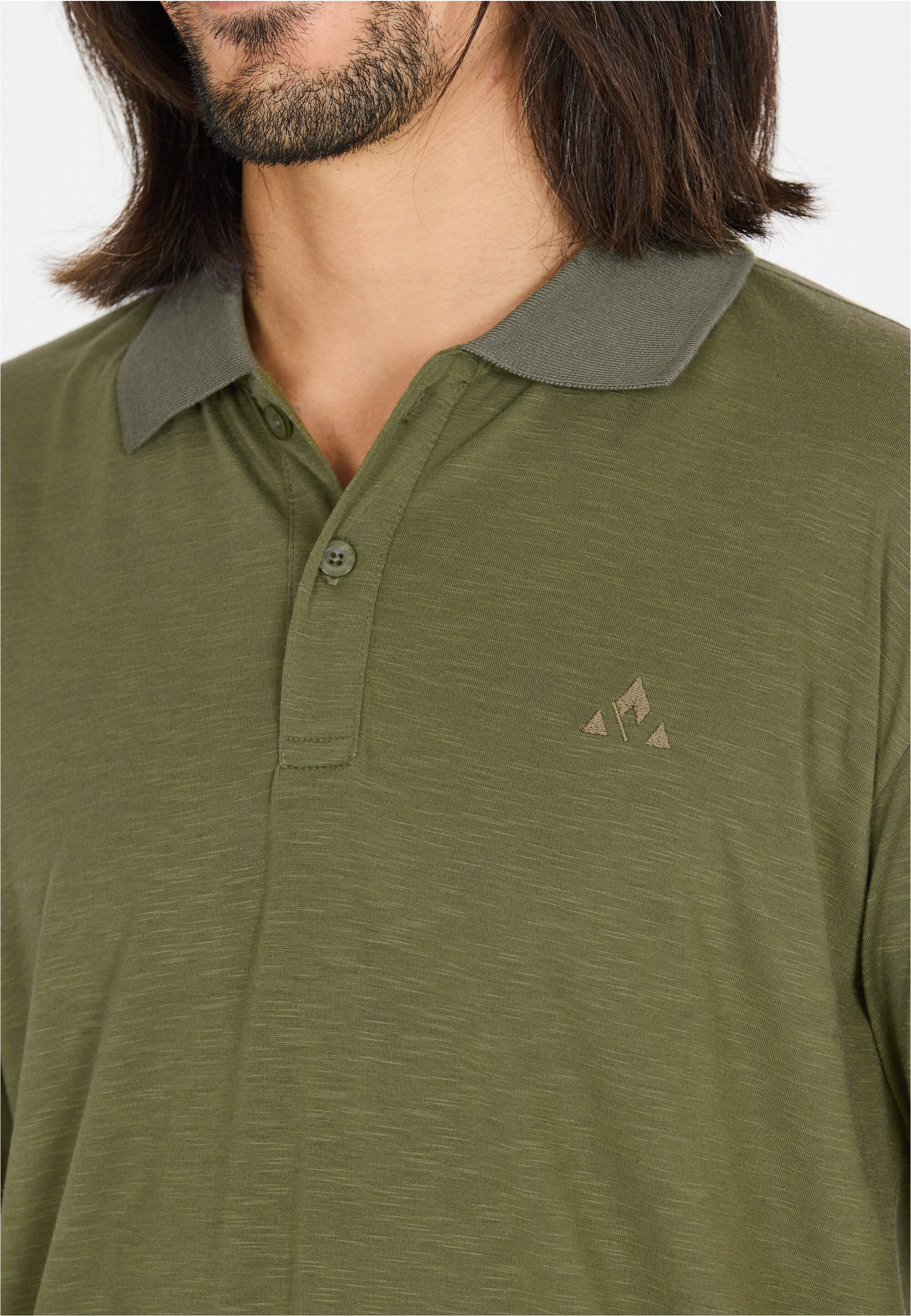 WHISTLER Langarm-Poloshirt »Vale«, Aus leichtgewichtigem Material