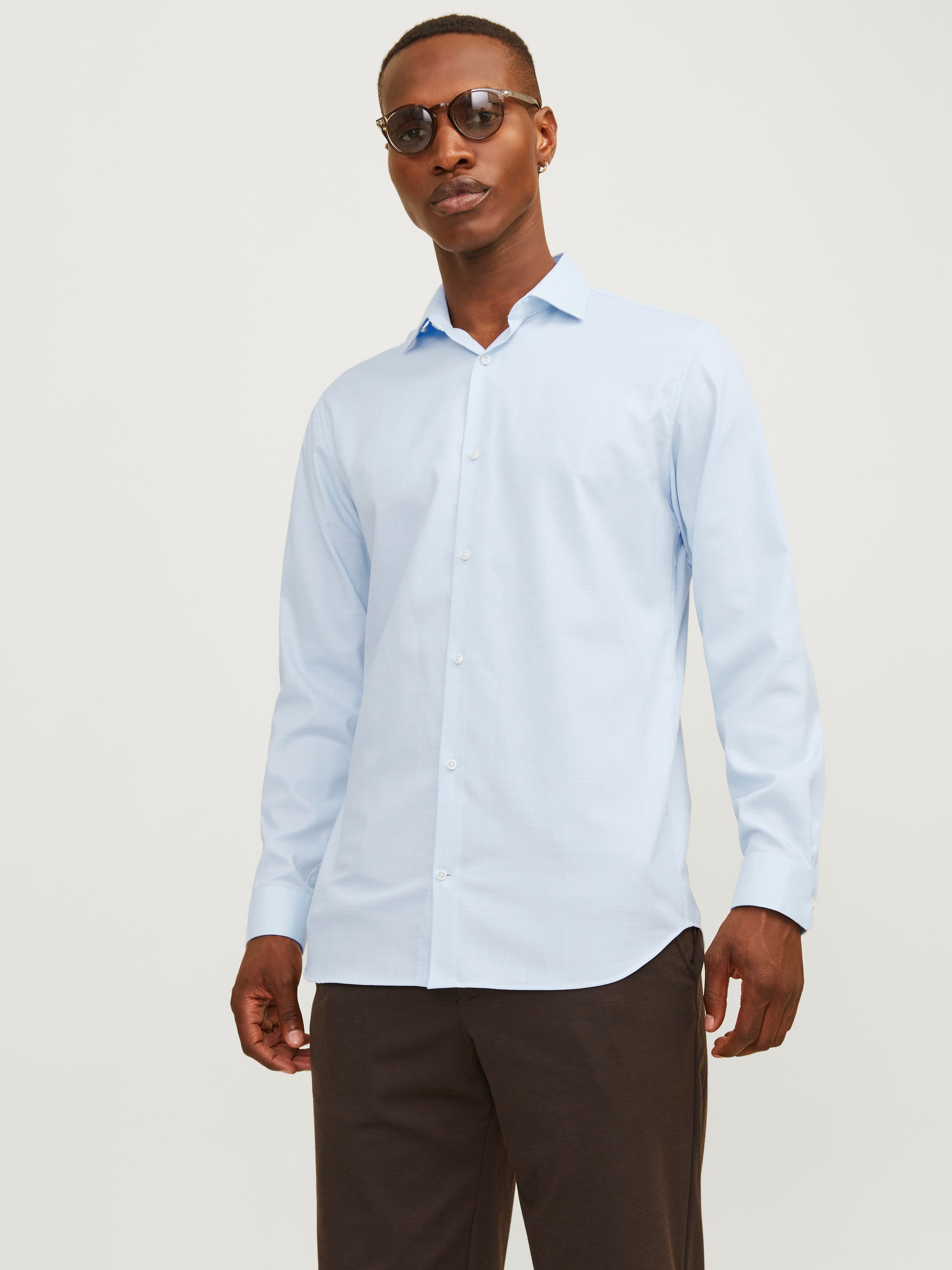 Jack & Jones Langarmhemd »JPRBLAPARKER CHECK L/S SHIRT SN«