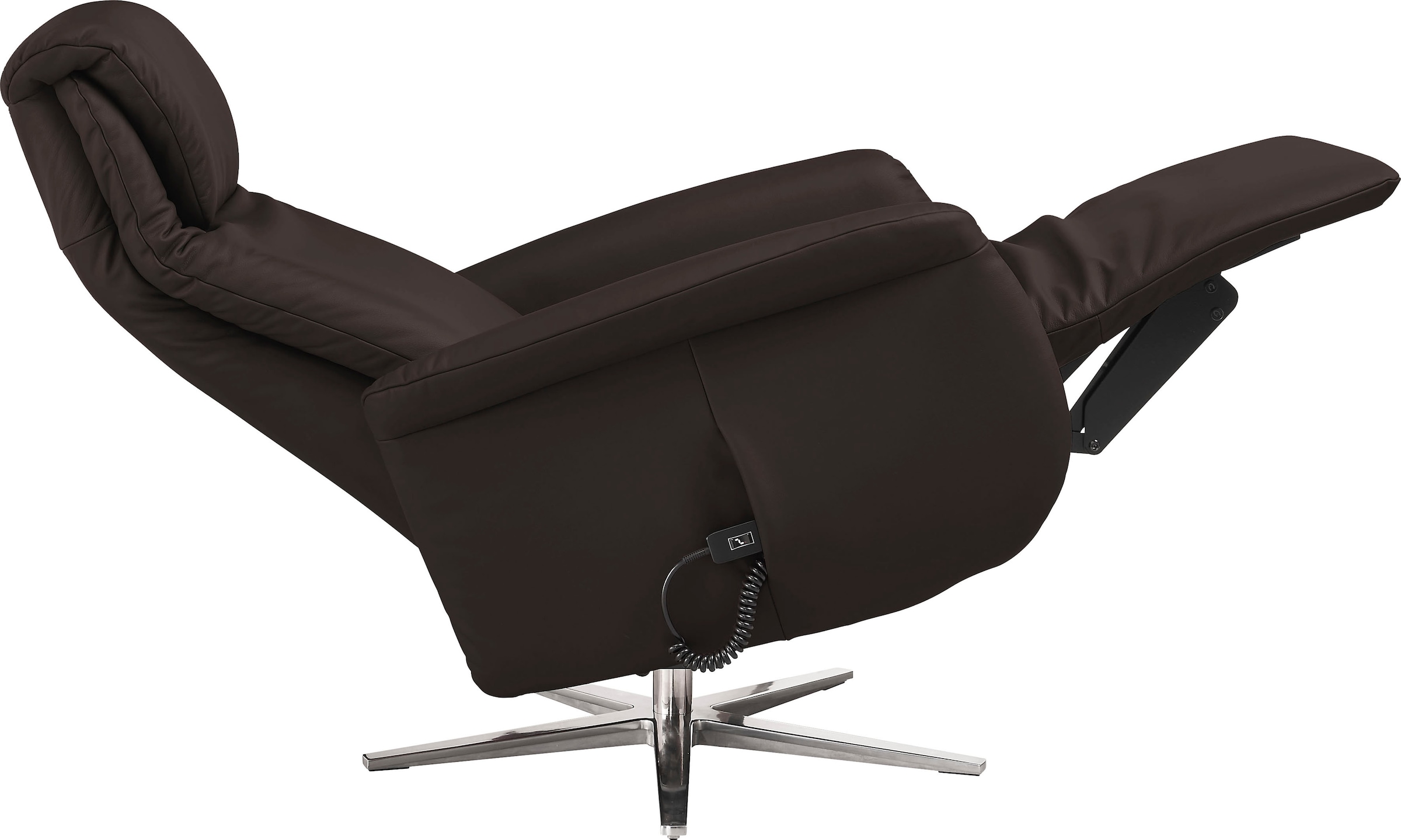 Home affaire Relaxsessel "Cartore Chromfuß, mit manueller oder motorischer günstig online kaufen