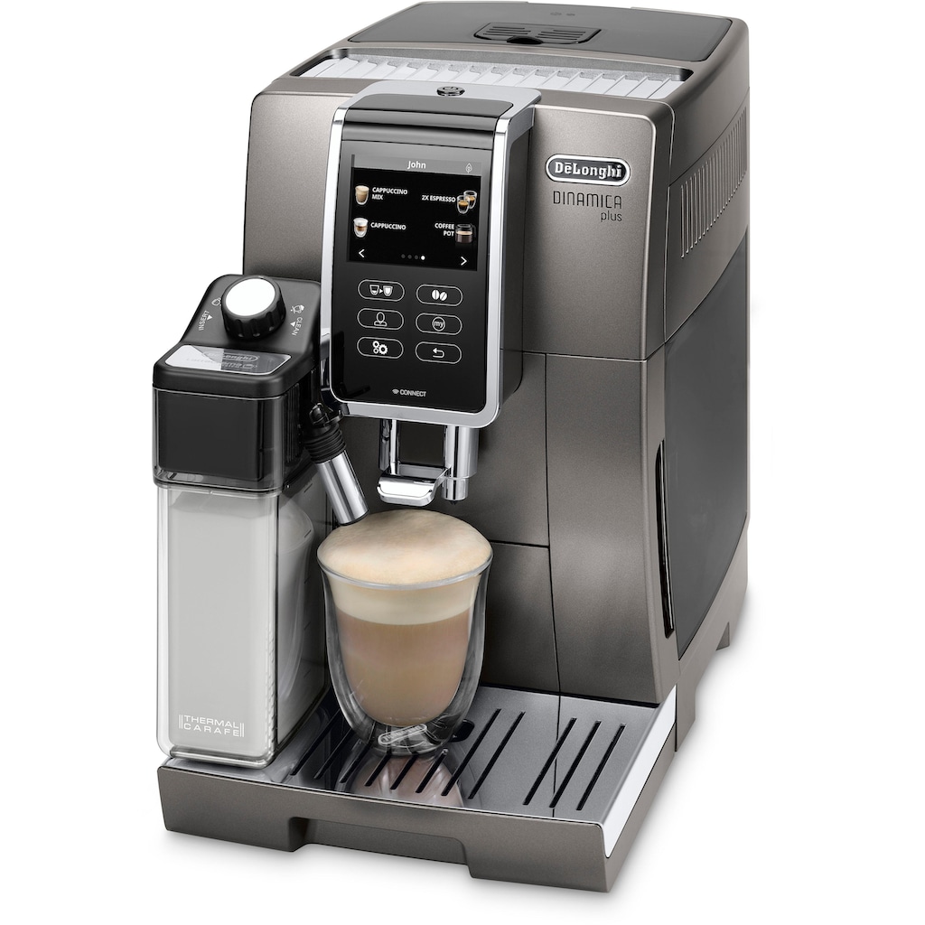 De'Longhi Kaffeevollautomat »Dinamica Plus ECAM 370.95.T«
