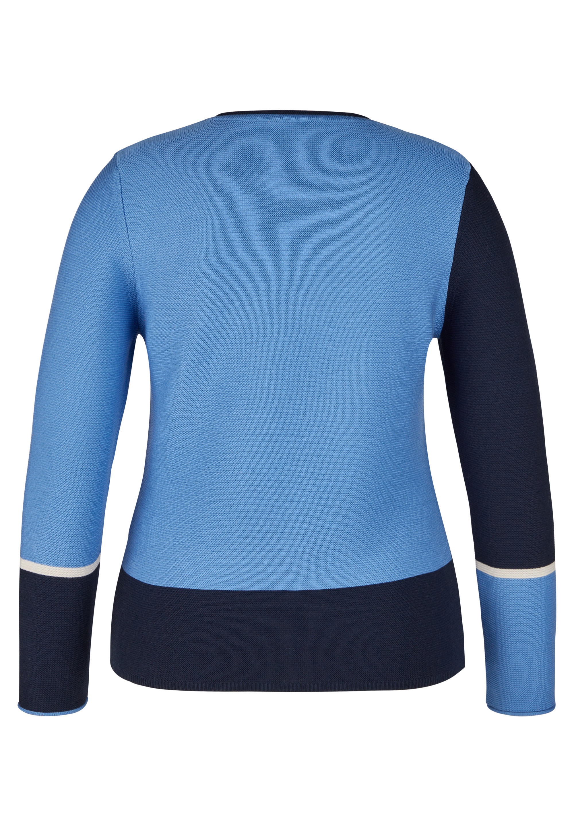 Rabe Strickpullover, im Colorblocking-Design