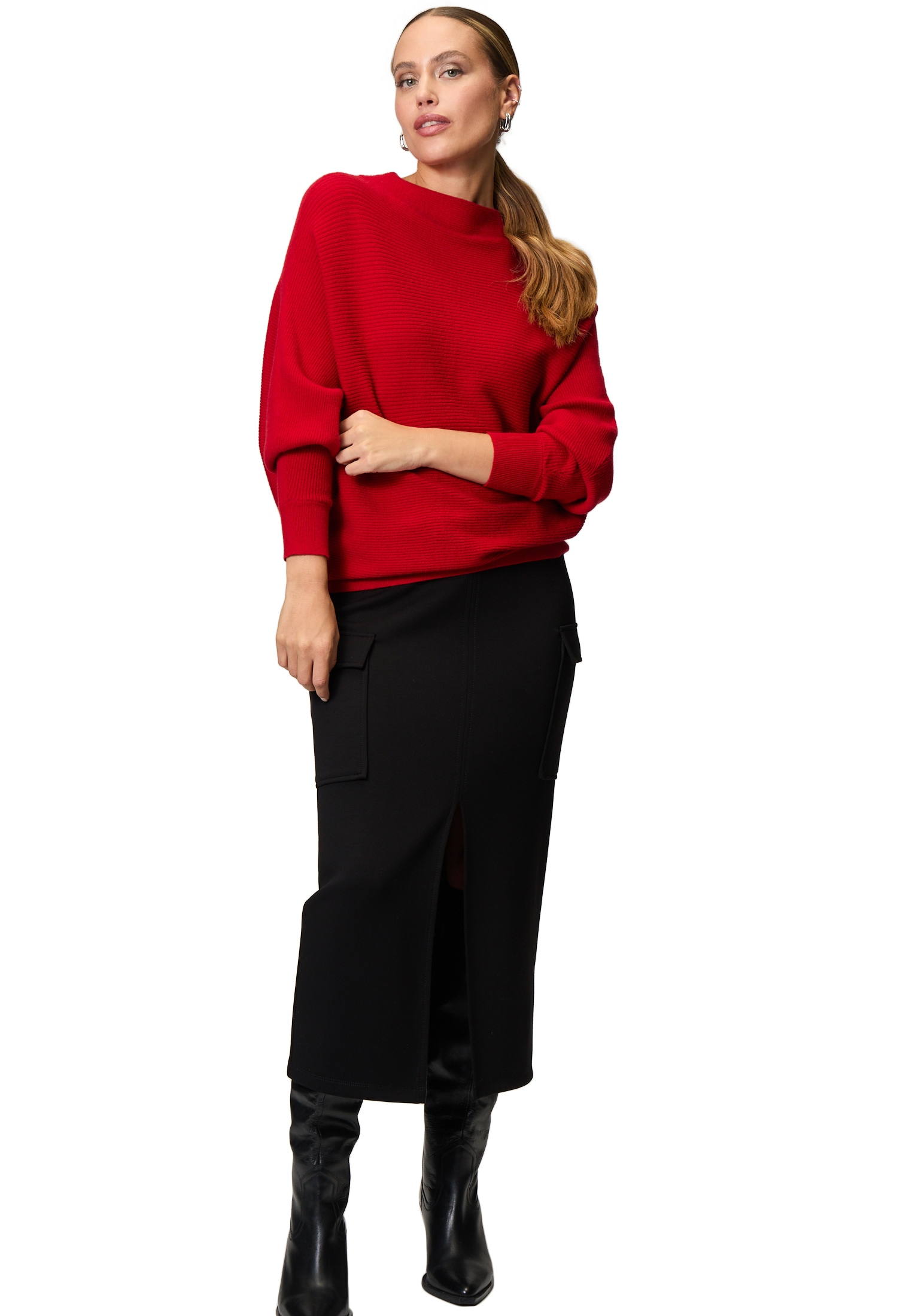 Zero Strickpullover »zero Pullover mit Turtleneck«, (1 tlg.), Plain/ohne Details