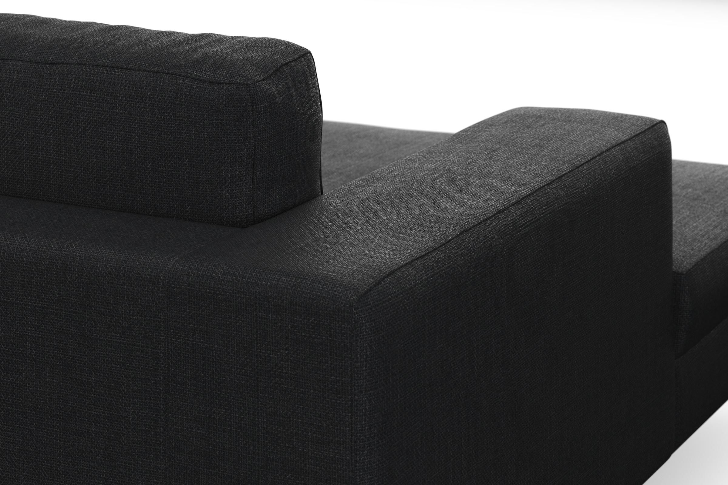 DOMO collection Wohnlandschaft »Modica U-Form«, XXL, in moderner Optik mit, 2 großzügigen Recamieren, auch in Cord
