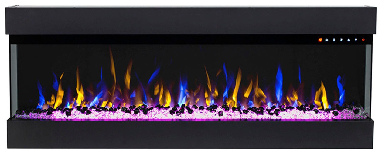 GLOW FIRE Elektrokamin »Insert 36«, täuschend echte Flamme - Multicolor LED-Technik, Heizfunktion 1600W