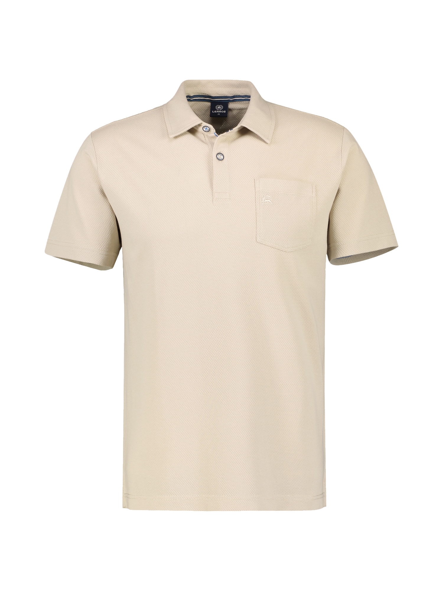 LERROS Poloshirt "LERROS Herren Poloshirt in sportiver Waffelpiquéqualität"