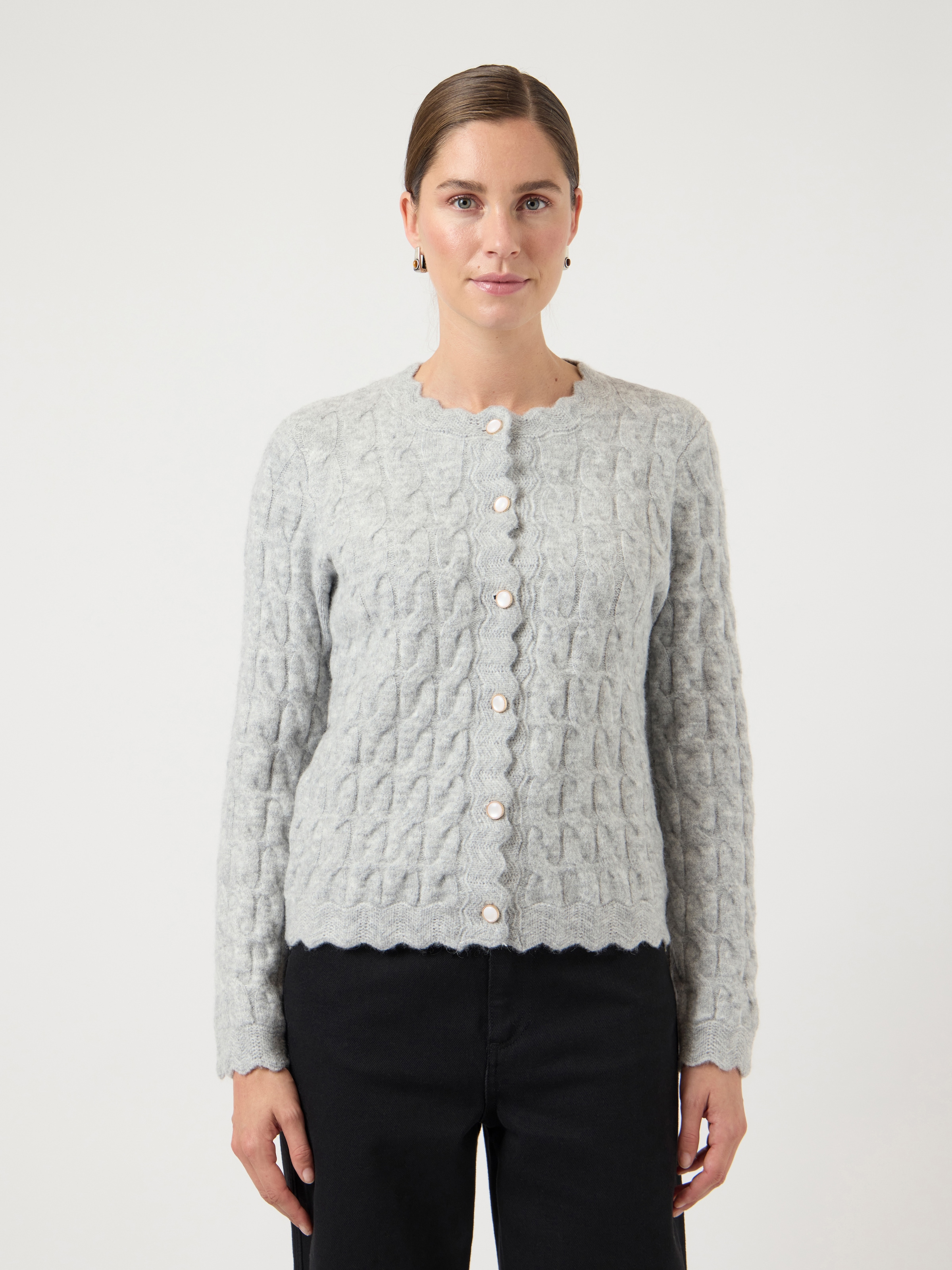 Y.A.S Strickjacke "YASBUBERA LS KNIT CARDIGAN S. NOOS" günstig online kaufen