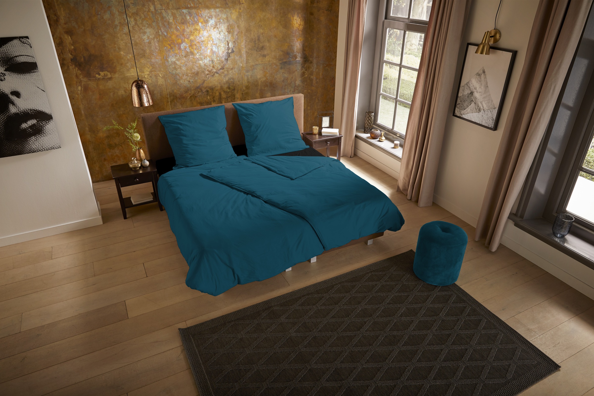 PURE luxury collection Bettwäsche "Pure uni" 3 Stk. tlg. Mikrofaser, Pflege günstig online kaufen