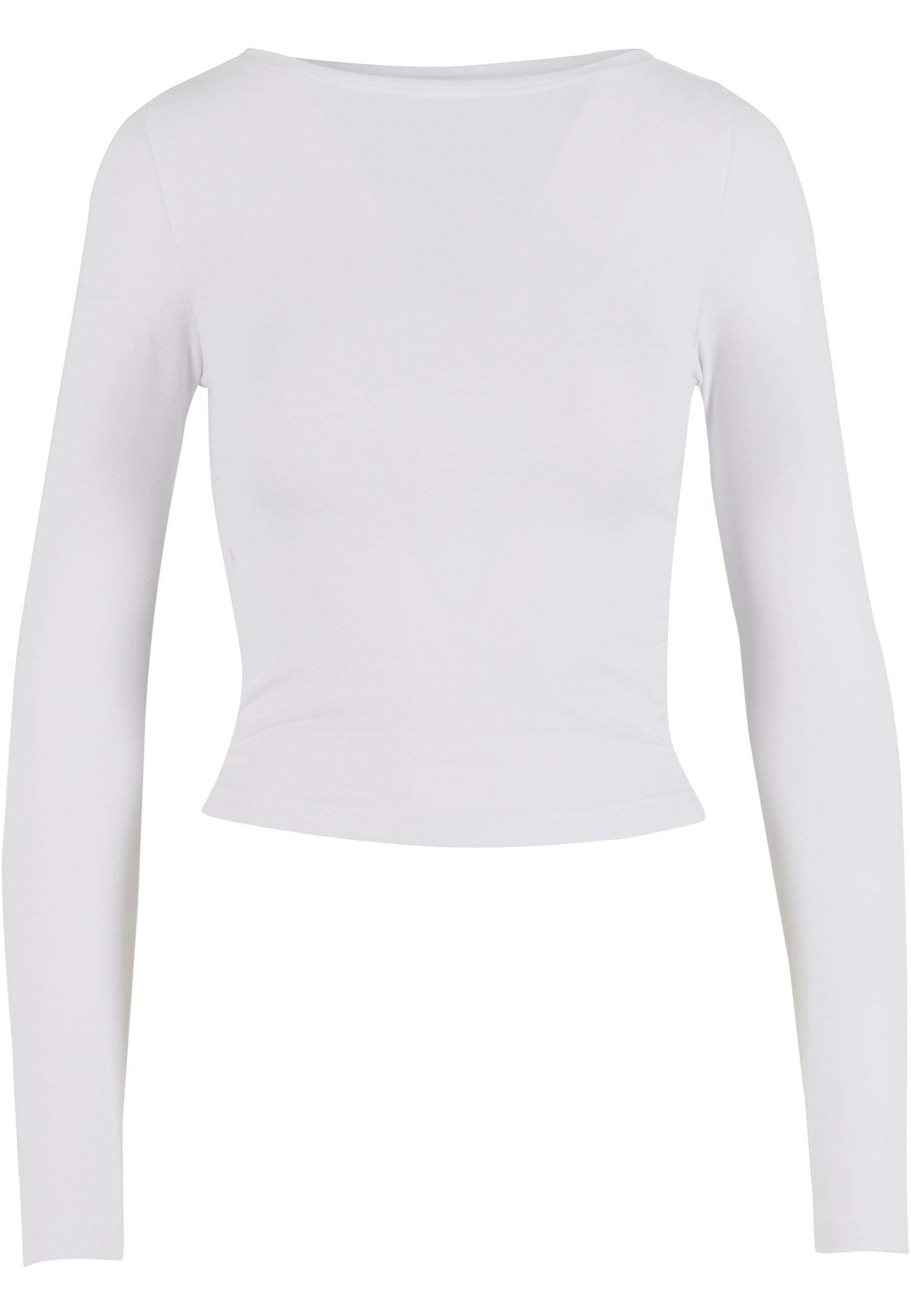 URBAN CLASSICS Longsleeve »Urban Classics Ladies Ruffled Super Slim Longsleeve 2-Pack«, (1 tlg.)