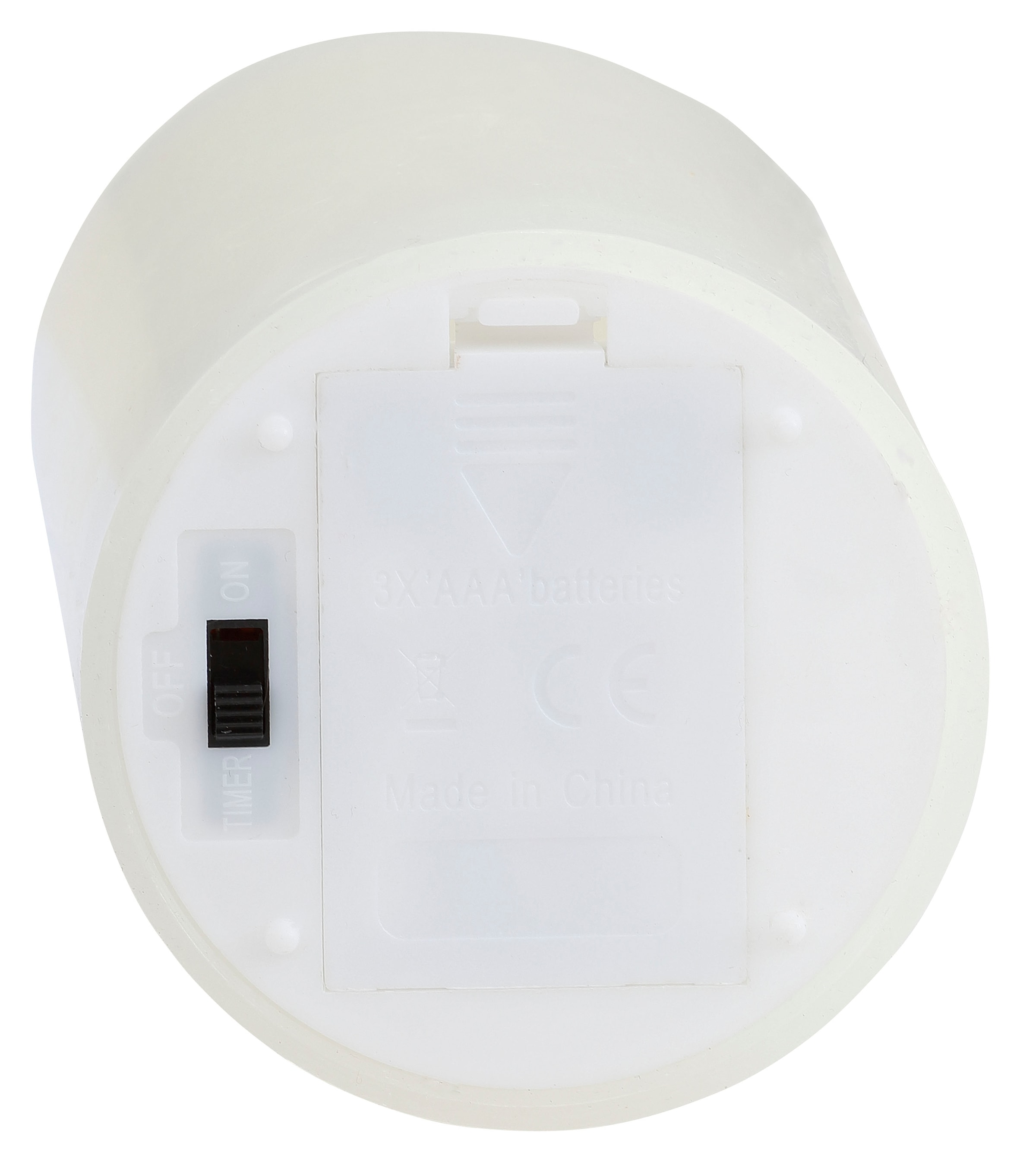 BONETTI LED Dekolicht »Weihnachtsdeko, 3er Set« 3 Stk. Warmweiß LED-Kerze mit 3D Flamme und Timer