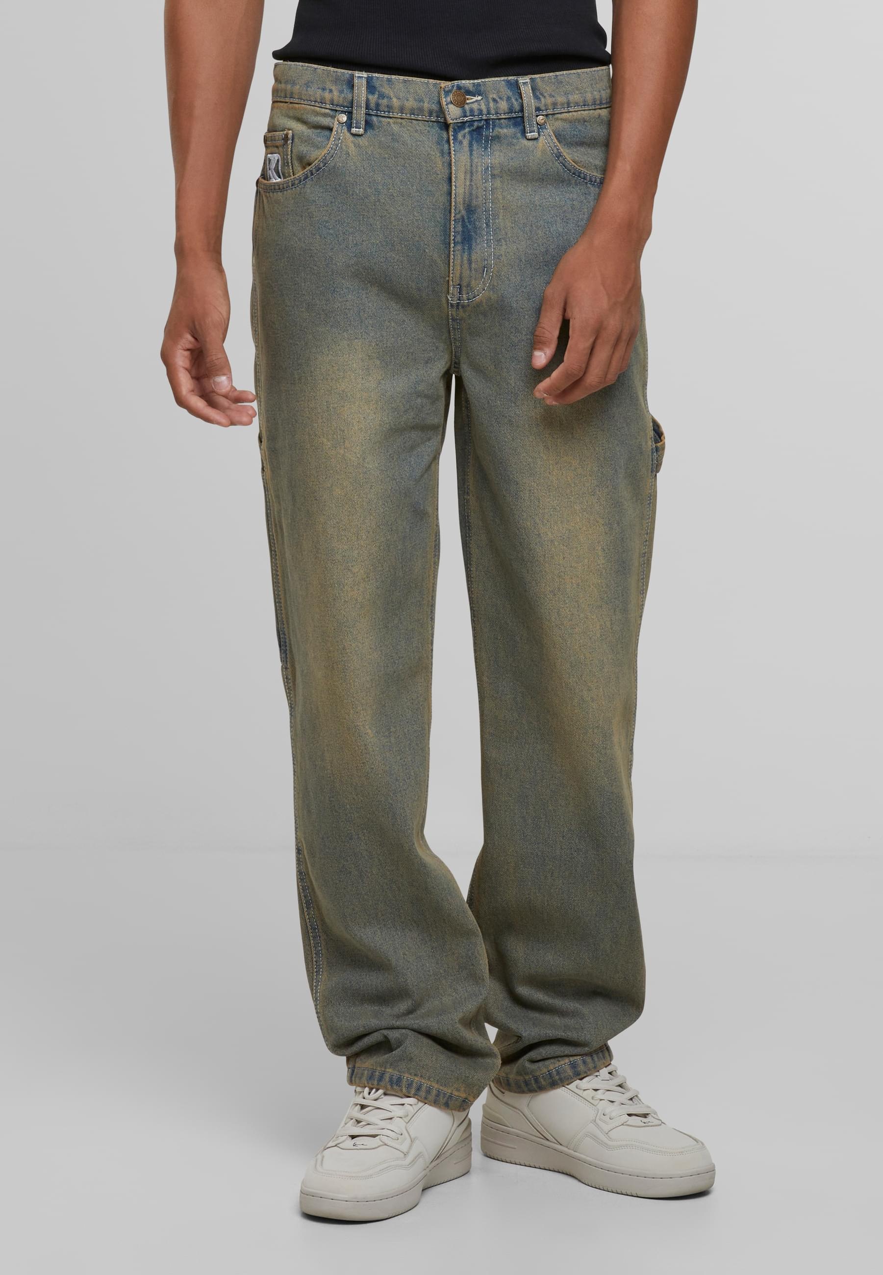 Karl Kani Bequeme Jeans »Karl Kani Herren KK OG Baggy Workwear Denim«, (1 tlg.)