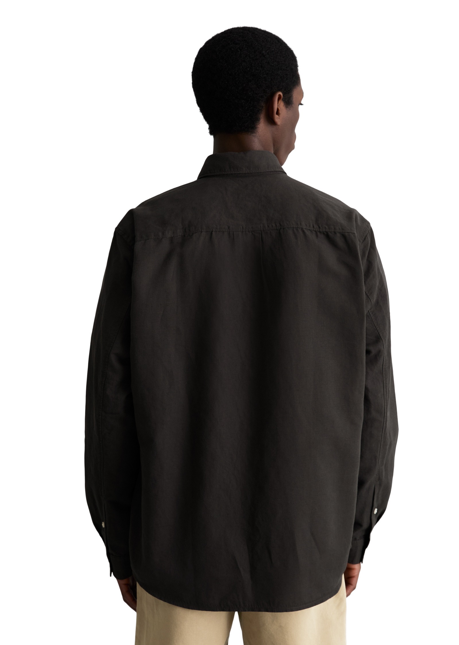 Thumbnail - Marc OPolo DENIM Langarmhemd "aus Leinen und Bio-Baumwolle"