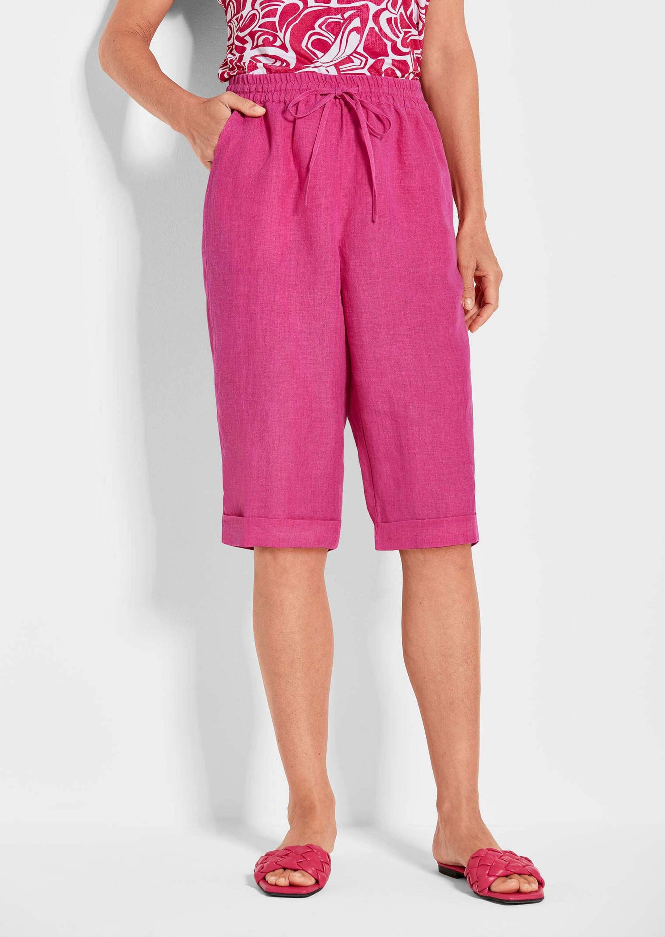 GOLDNER Schlupfhose »Kurzgröße Sportliche CARLA Midihose«