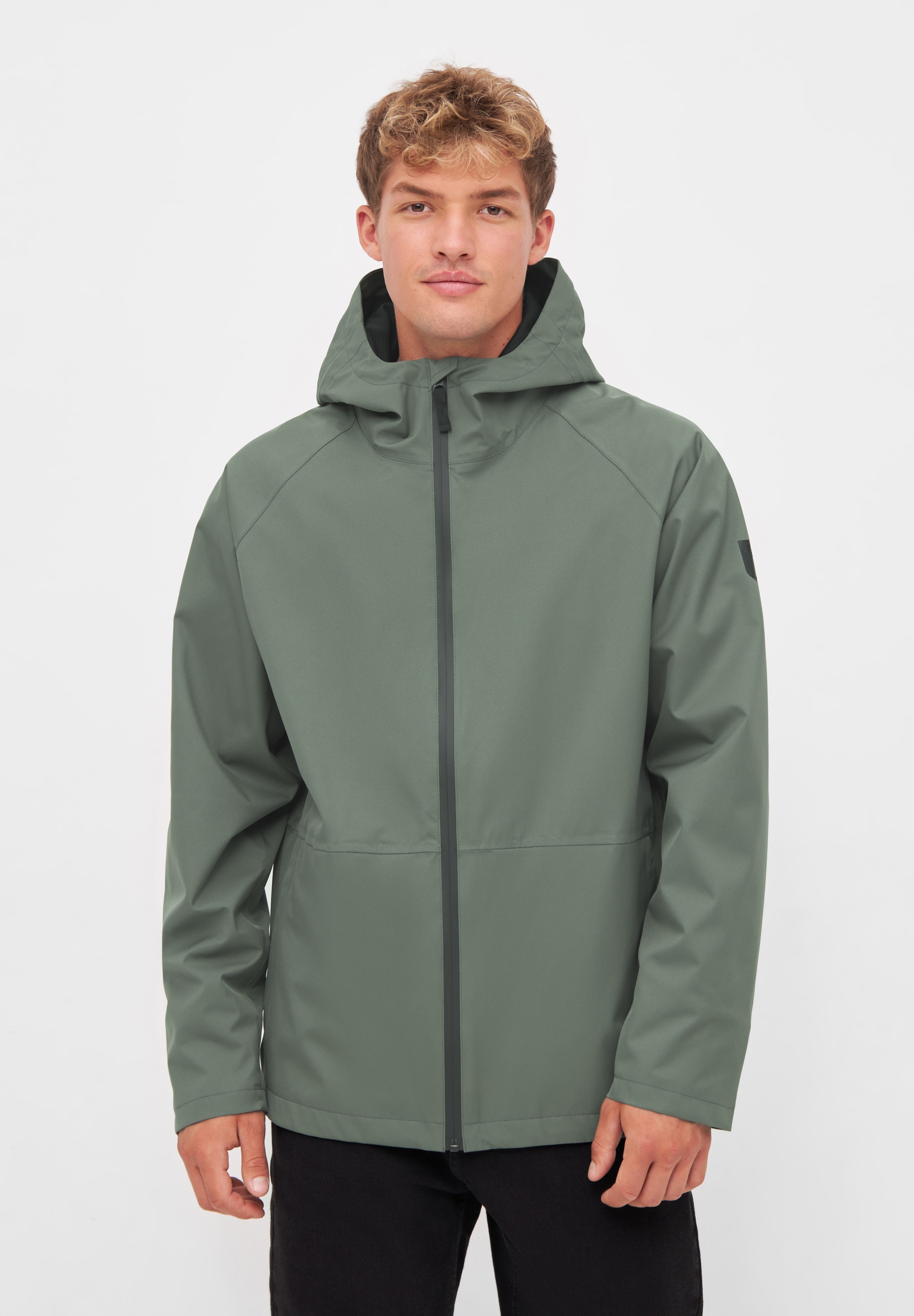 Derbe Regen- und Matschjacke "Deutby" mitKapuze Moderne Funktionsmaterialie günstig online kaufen