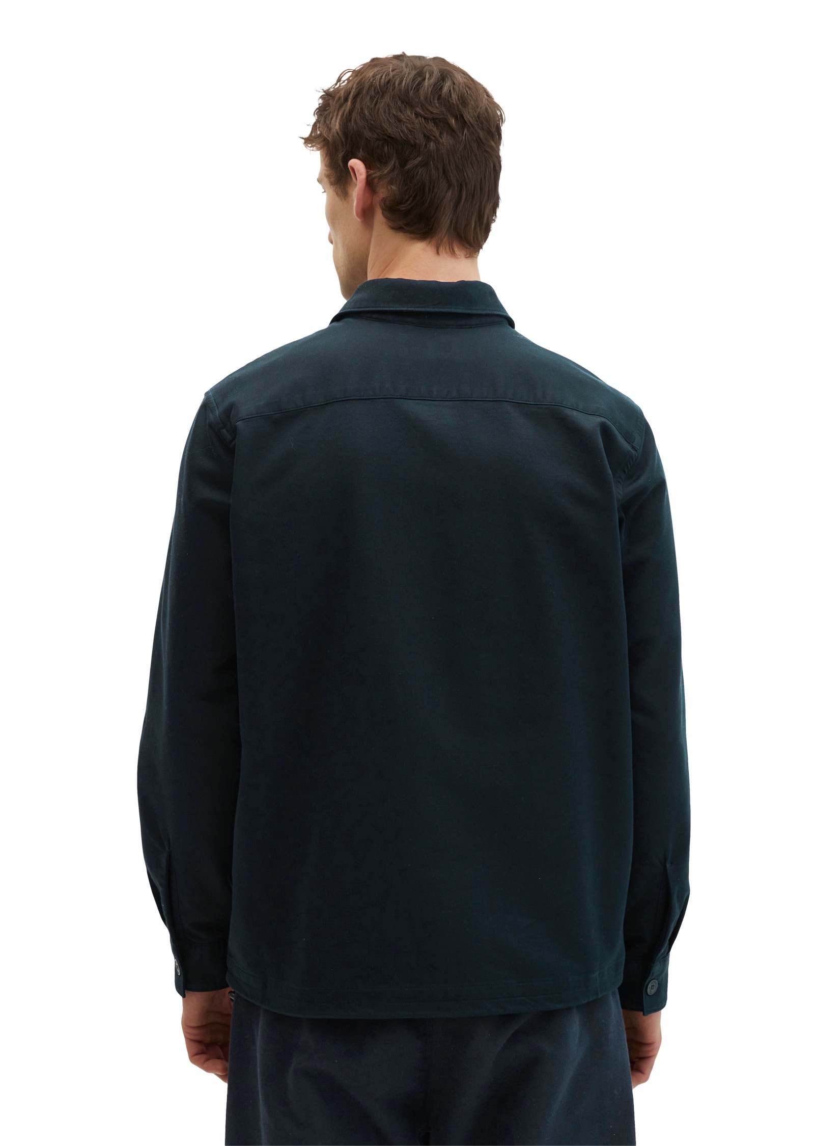 Marc O'Polo Kurzjacke »aus glatter Bio-Baumwoll-Qualität« ohne Kapuze