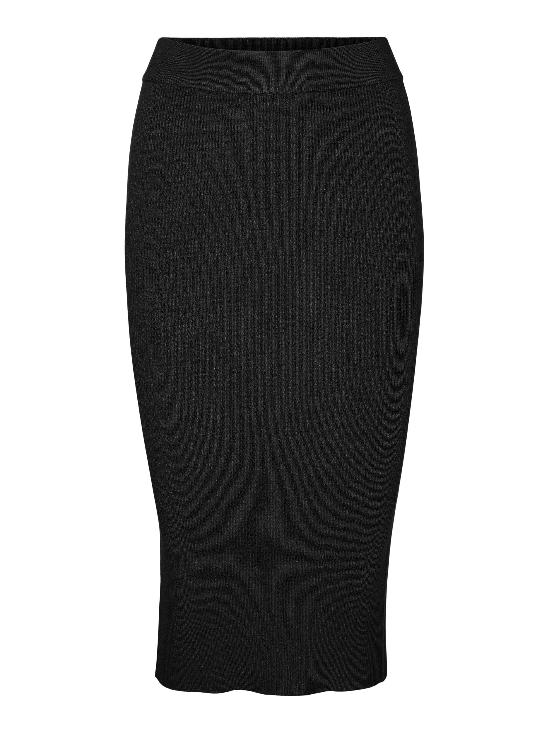 Vero Moda Strickrock »VMKARIS HW BELOWKNEE SKIRT GA BOO«